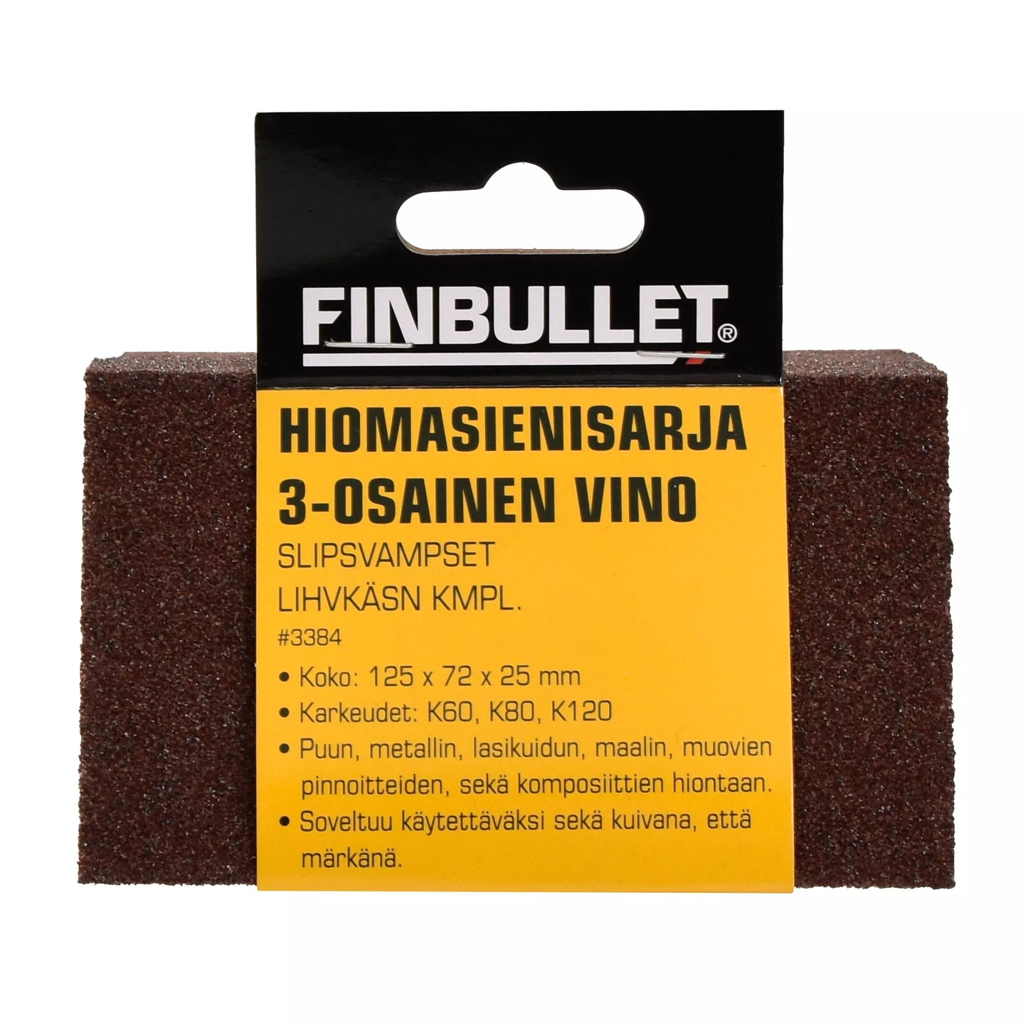 Hiomasienisarja 3-osainen vino