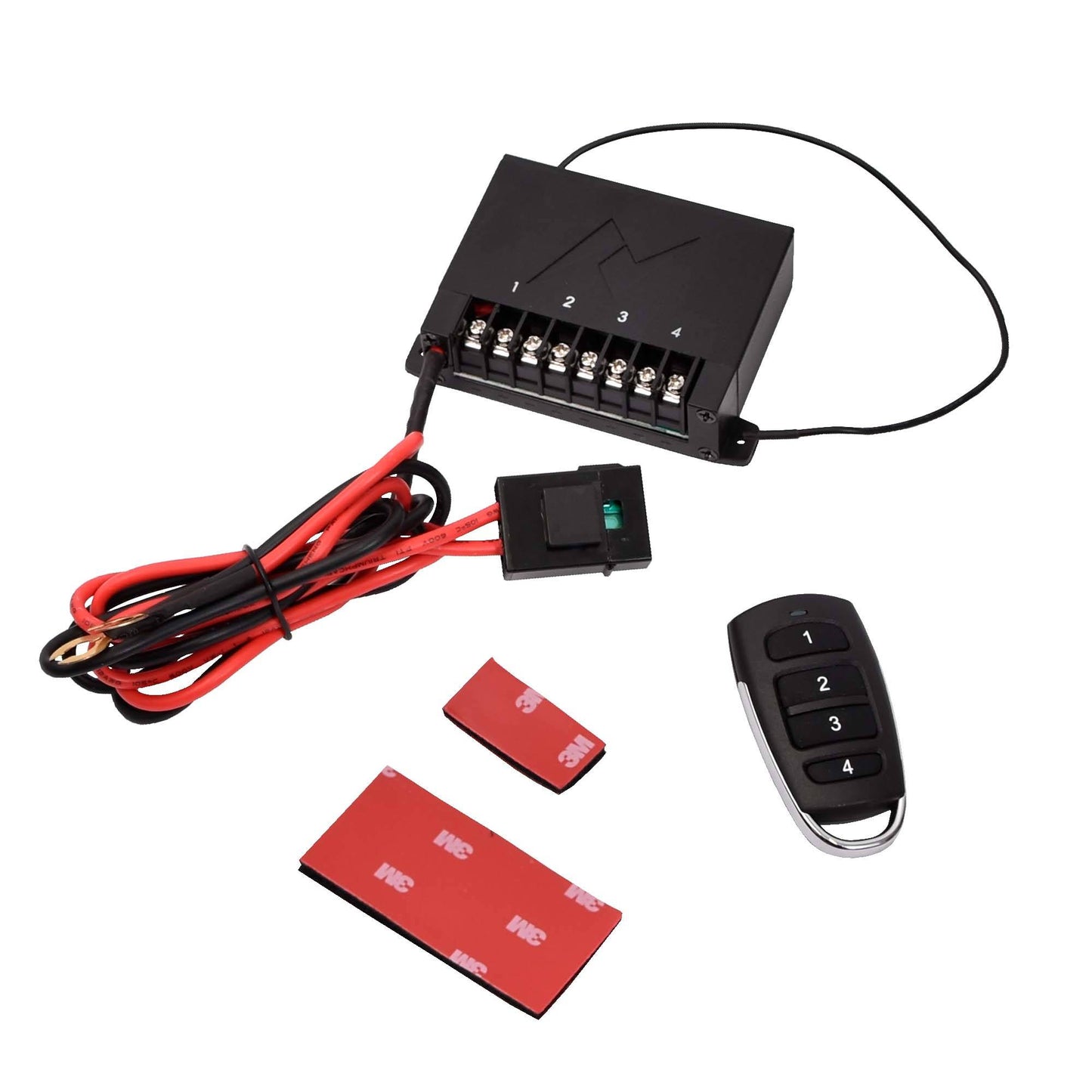 Axxel Manifold 12 V DC with remote control 4 channels