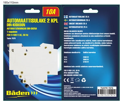 Båden Automatic fuse