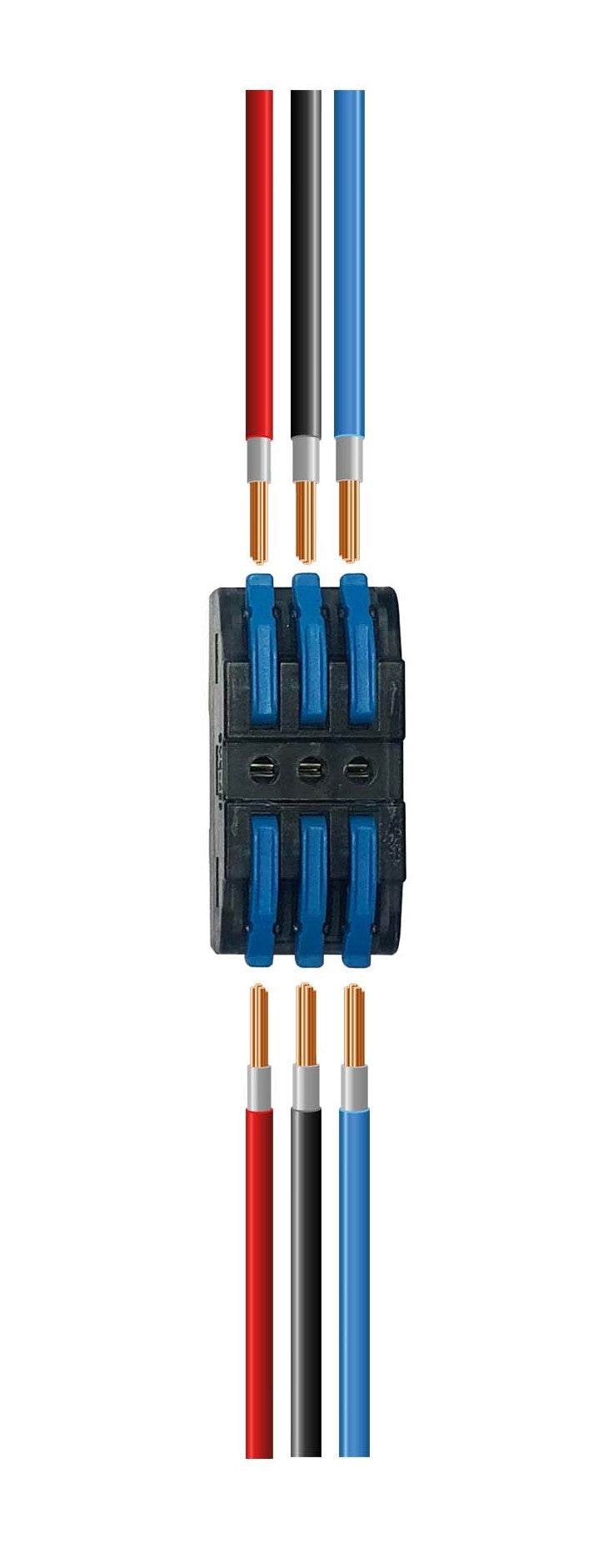 Finbullet Gel box IPX8 and 3x3-pin lever box connector IP68
