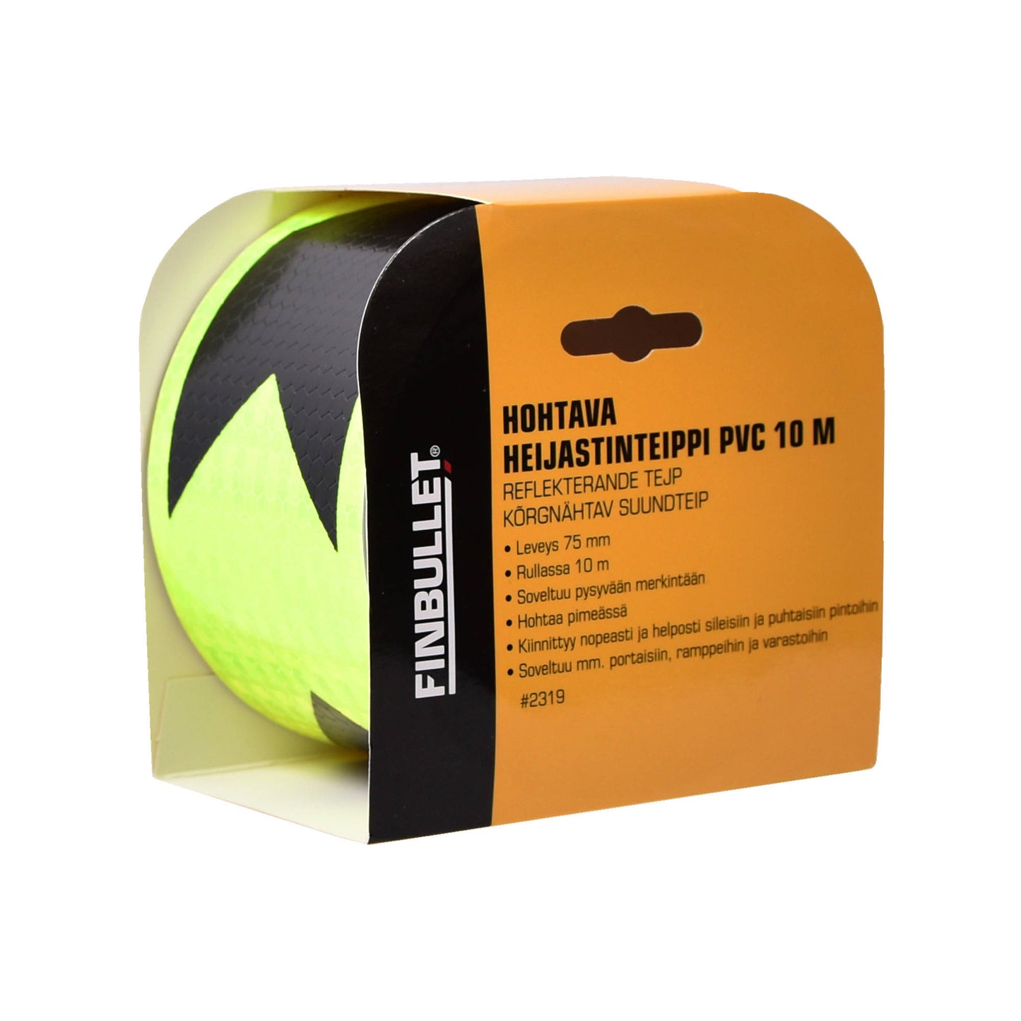 Finbullet Reflective tape shiny 10 mx 75 mm