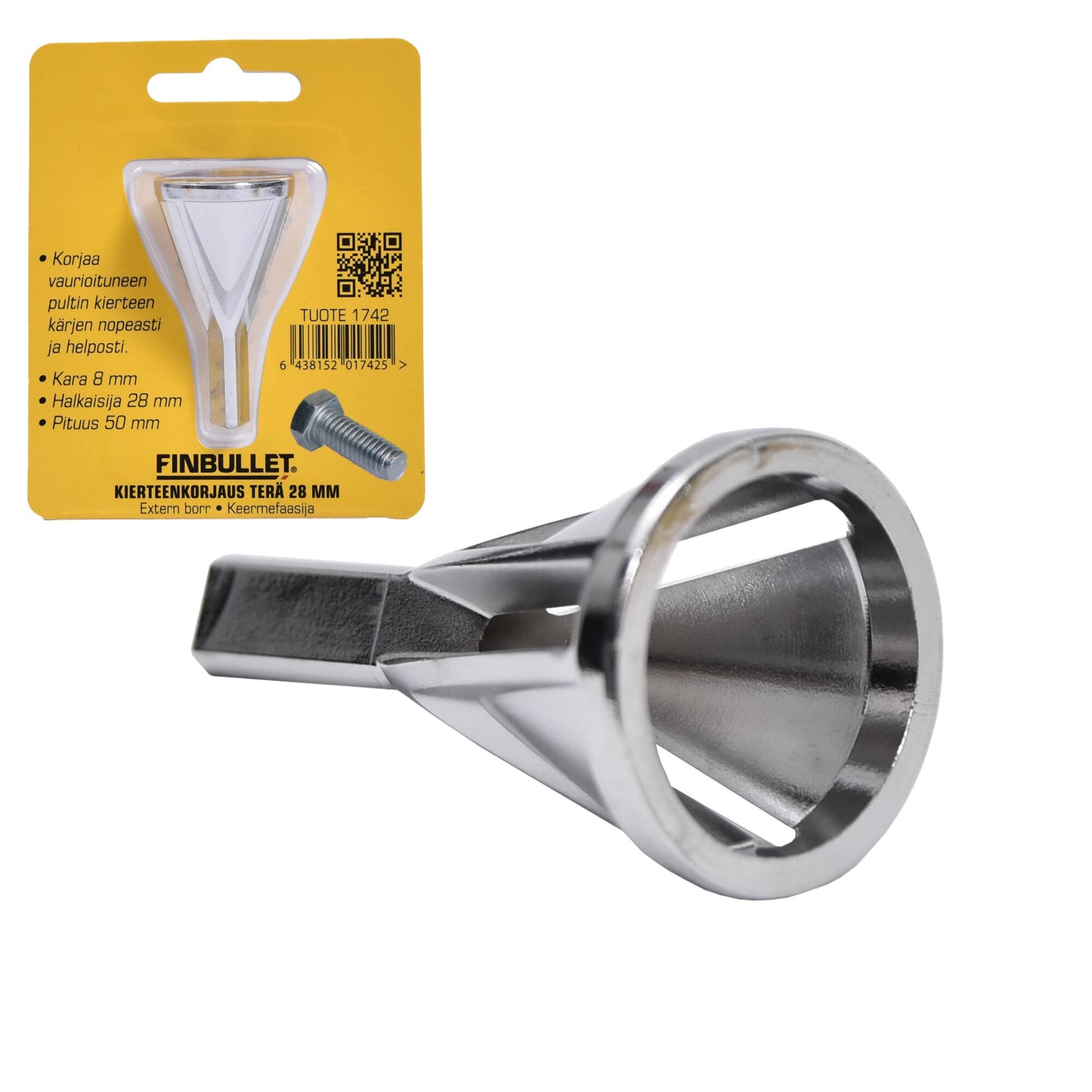 Finbullet Thread repair blade 28mm/8mm