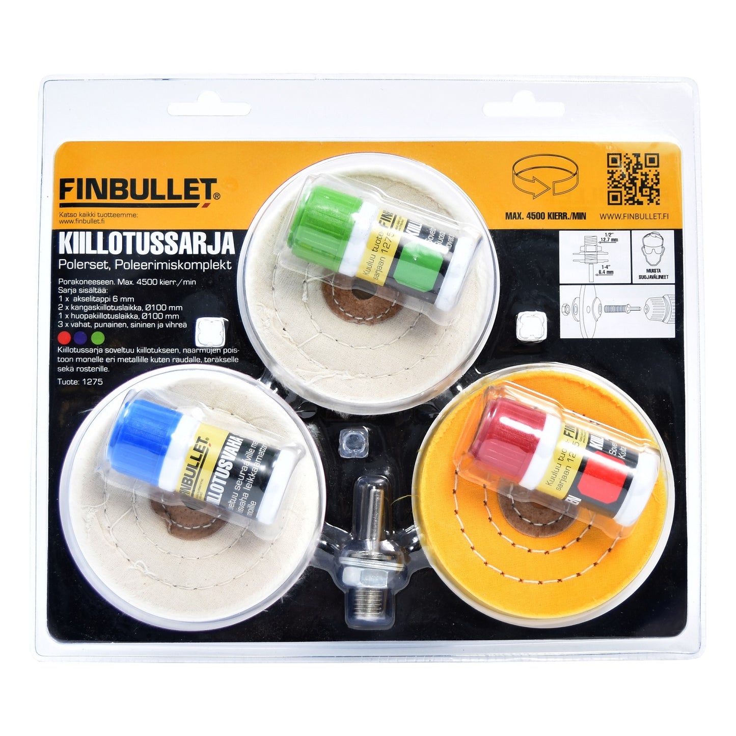 Finbullet Polishing kit