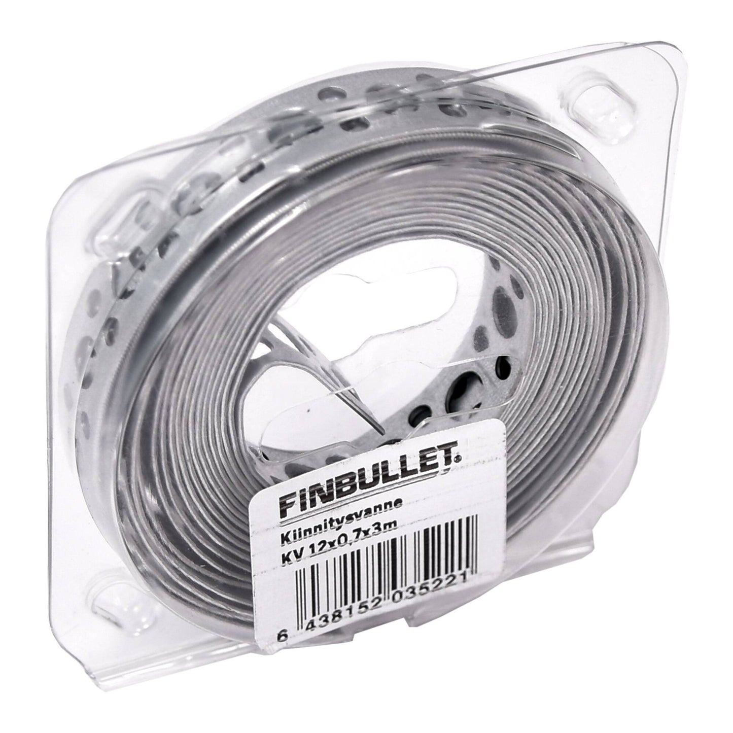 Finbullet Kiinnitysvanne 12 mm x 0,7 mm