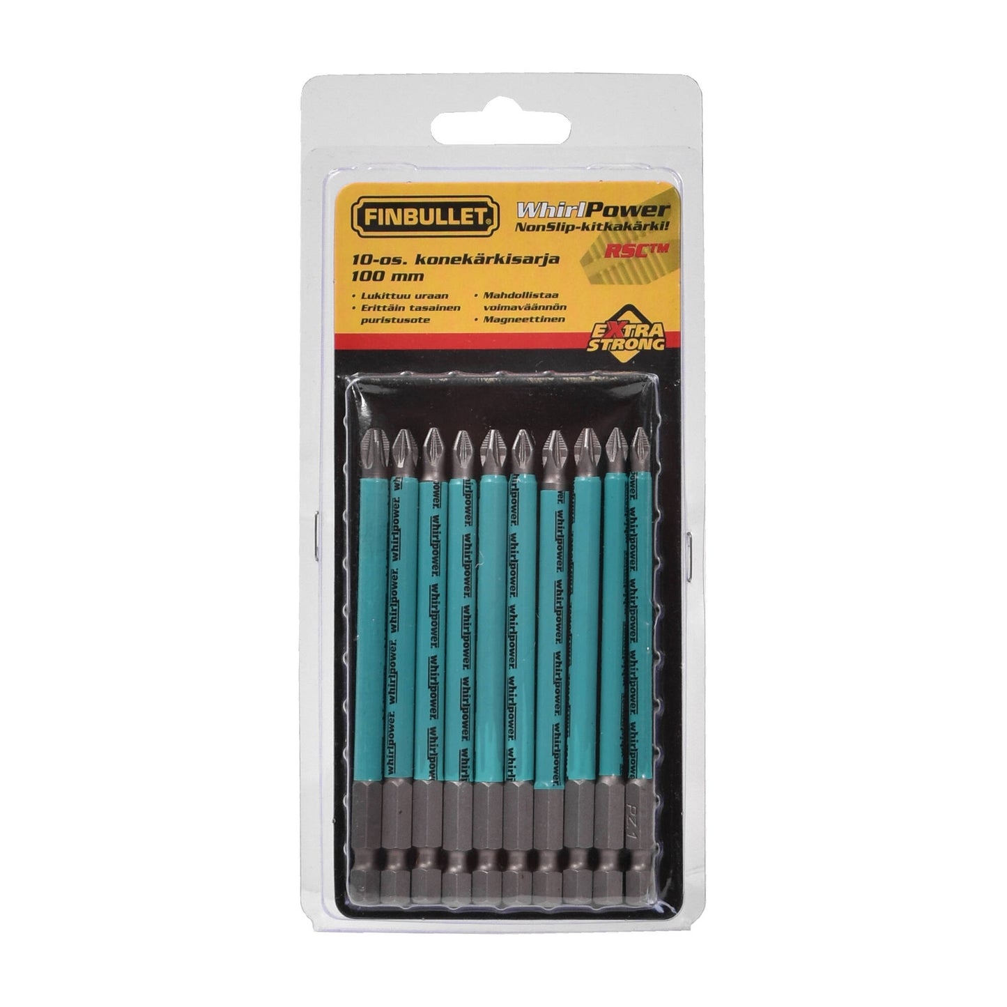 Finbullet Machine tip 100mm 10 pcs