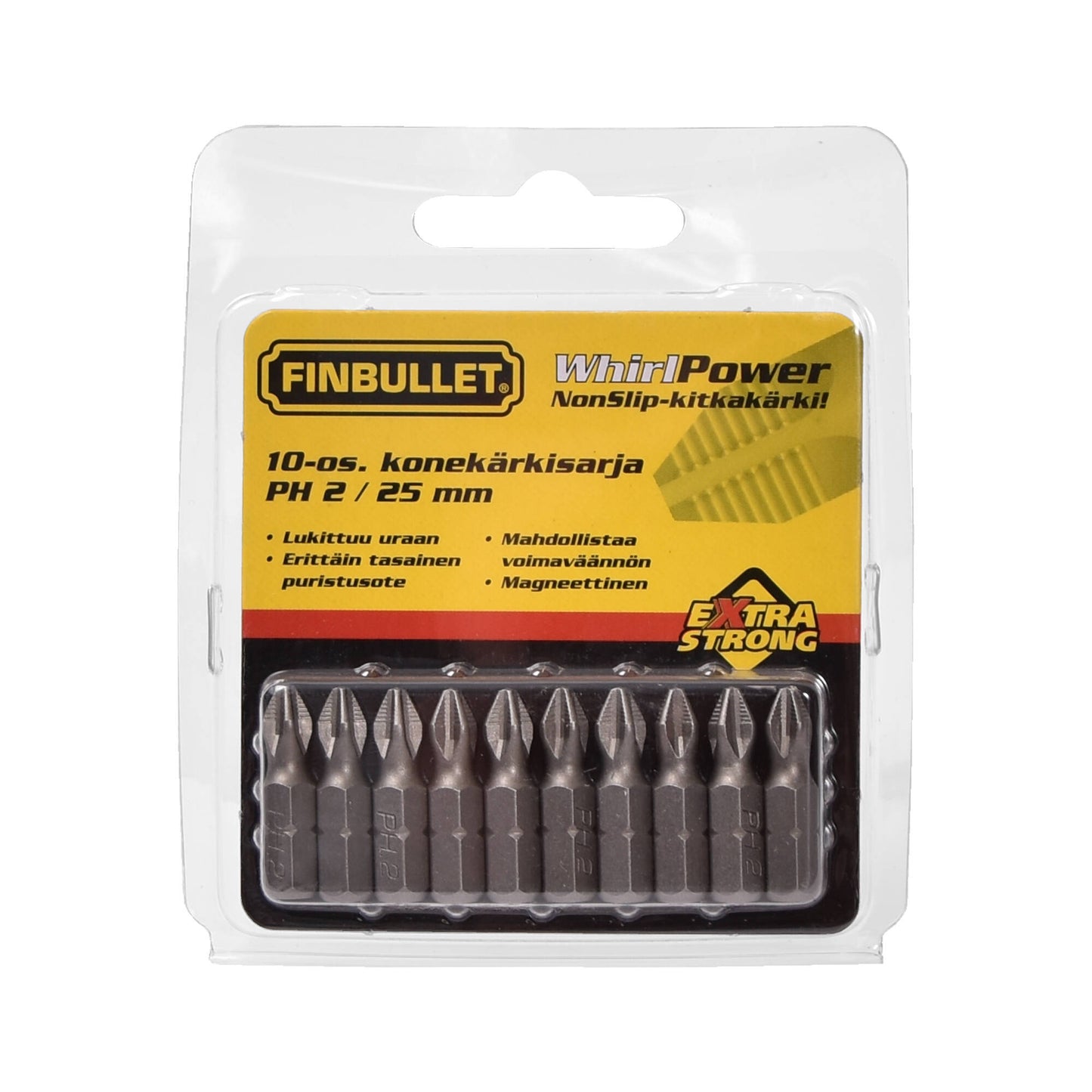 Finbullet Machine tip 25mm PH2 10 pcs