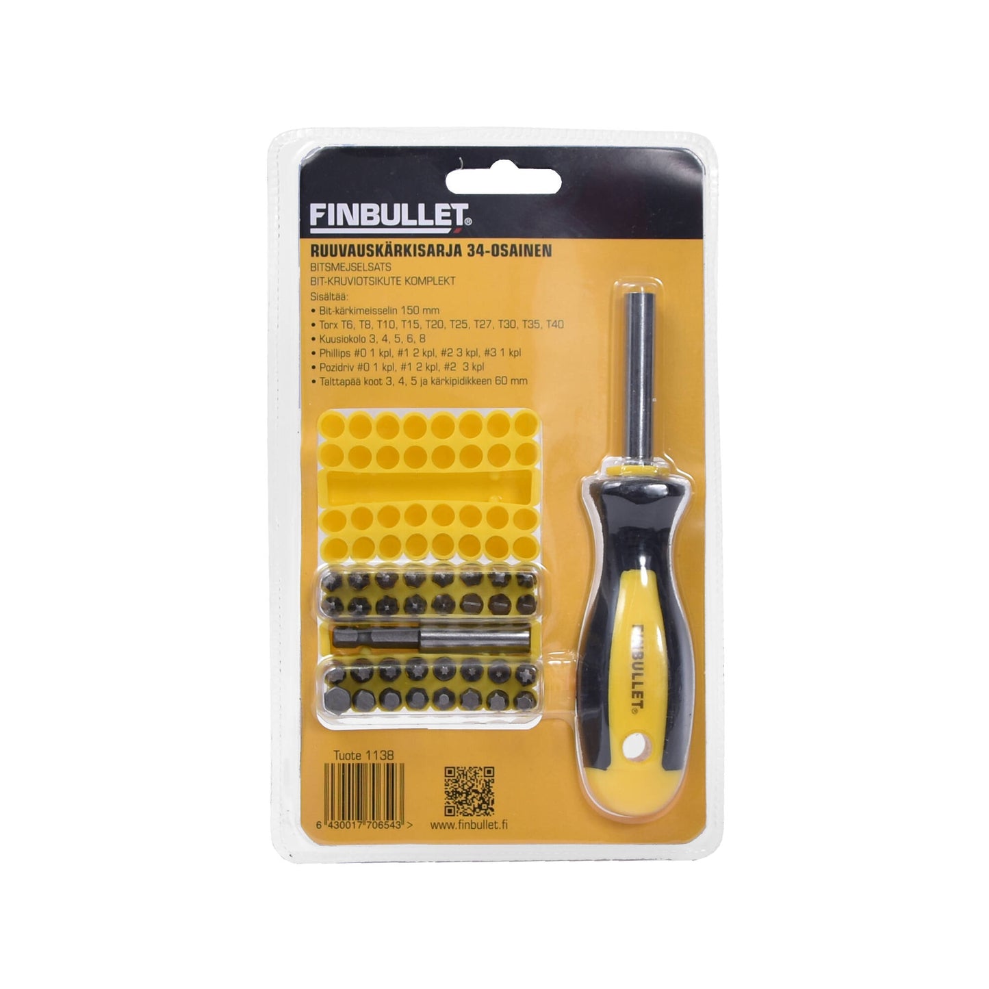 Finbullet Machine tip set Goodman 34-pcs