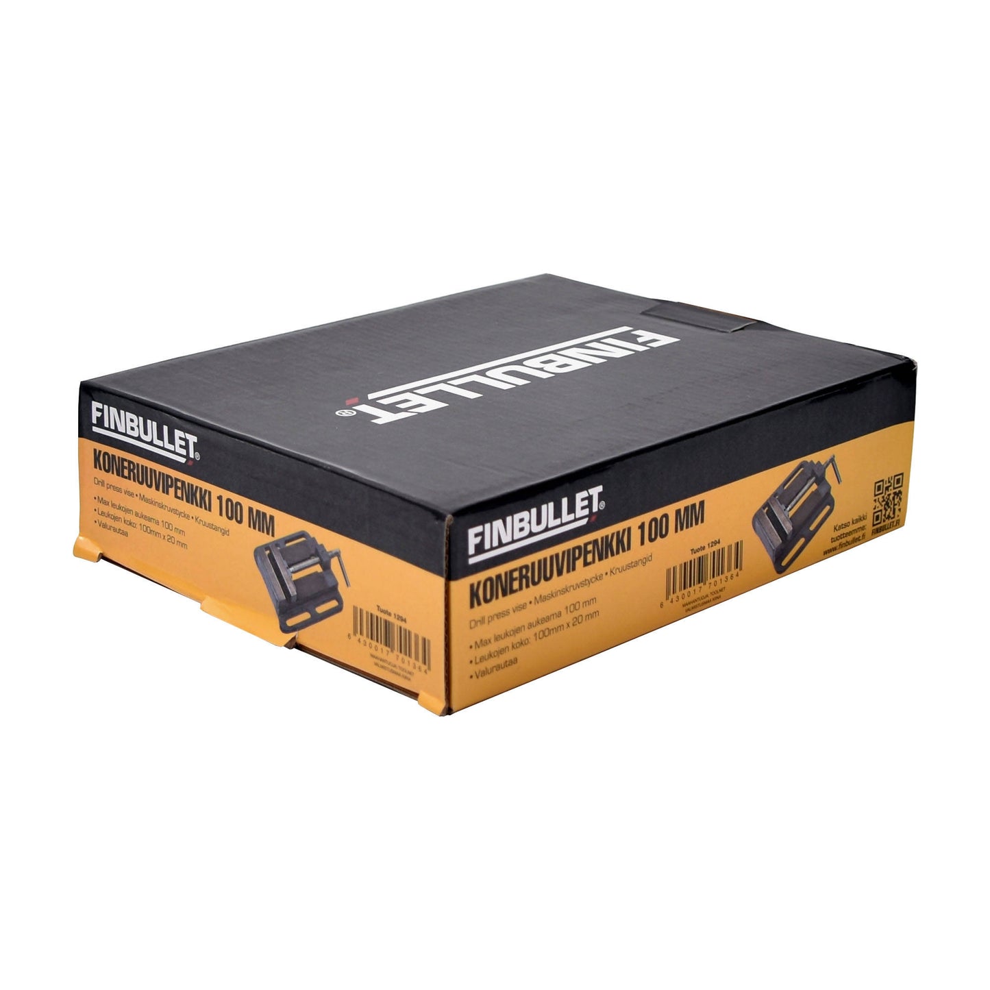 Finbullet Machine vise 100mm