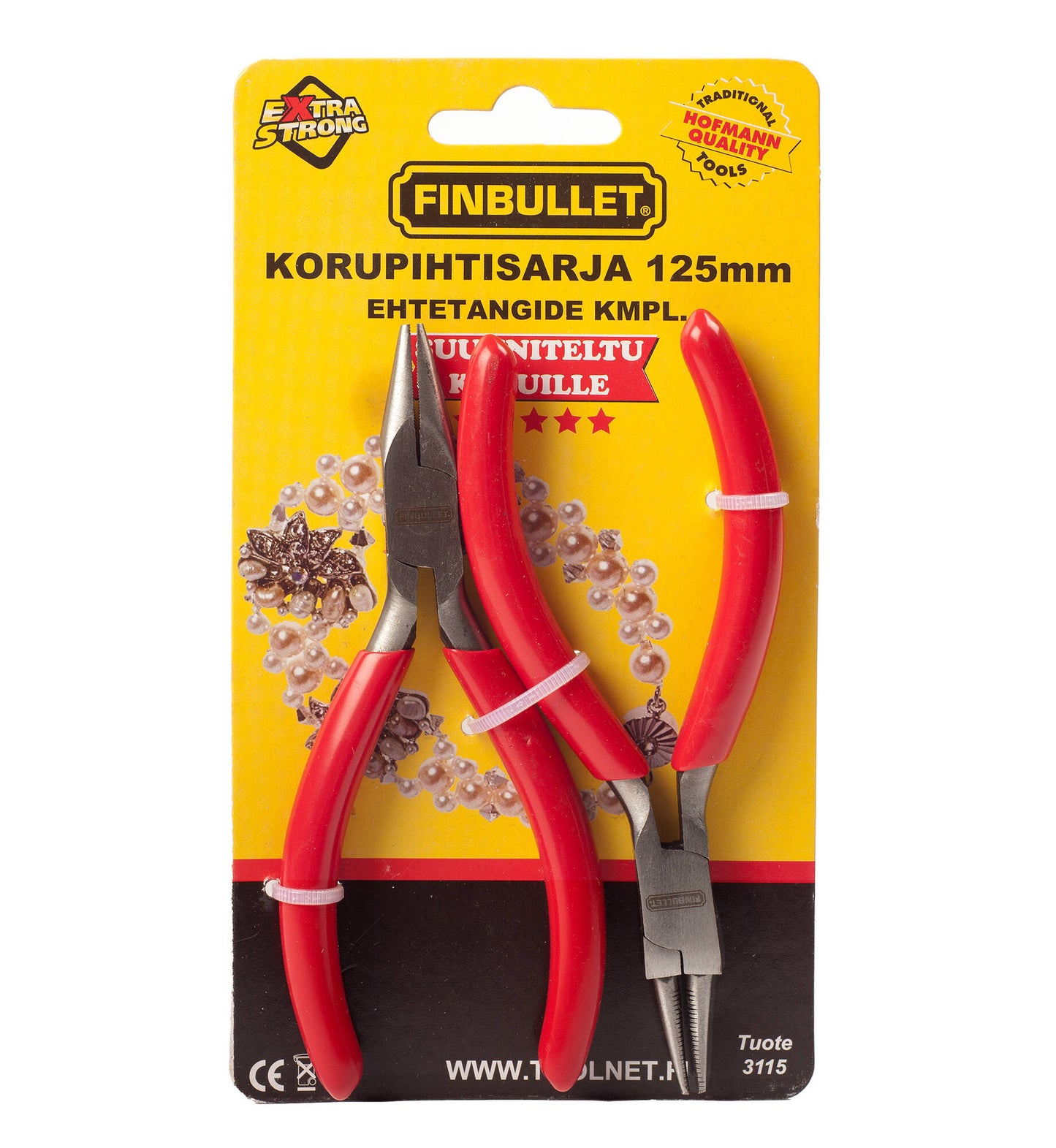 Finbullet Jewelry pliers set 125mm
