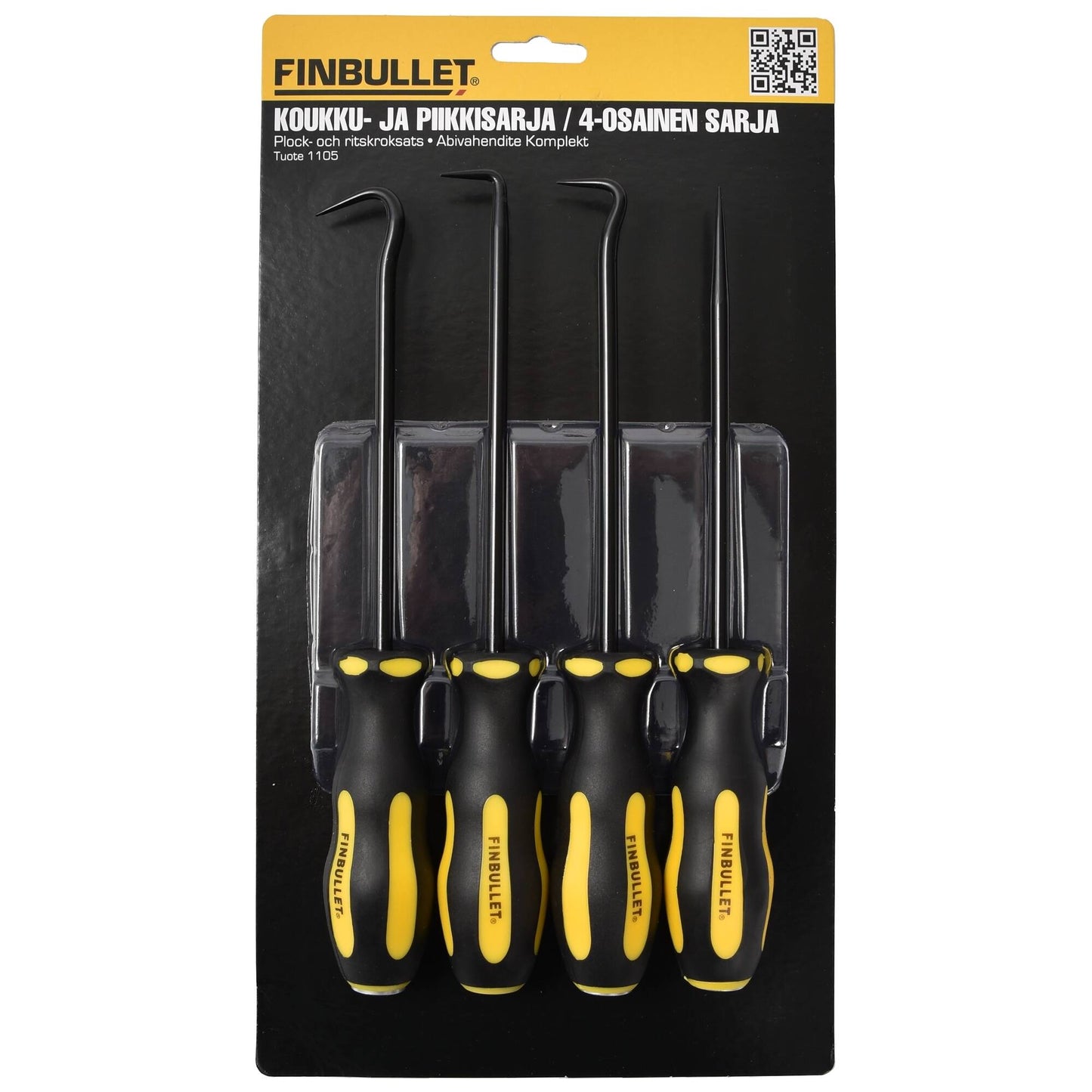 Finbullet Hook and barb set 4-piece