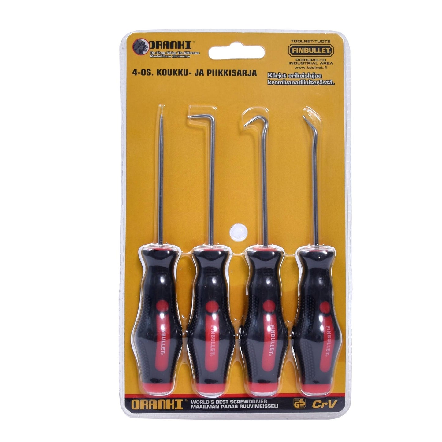 Finbullet Hook and barb set 4-piece