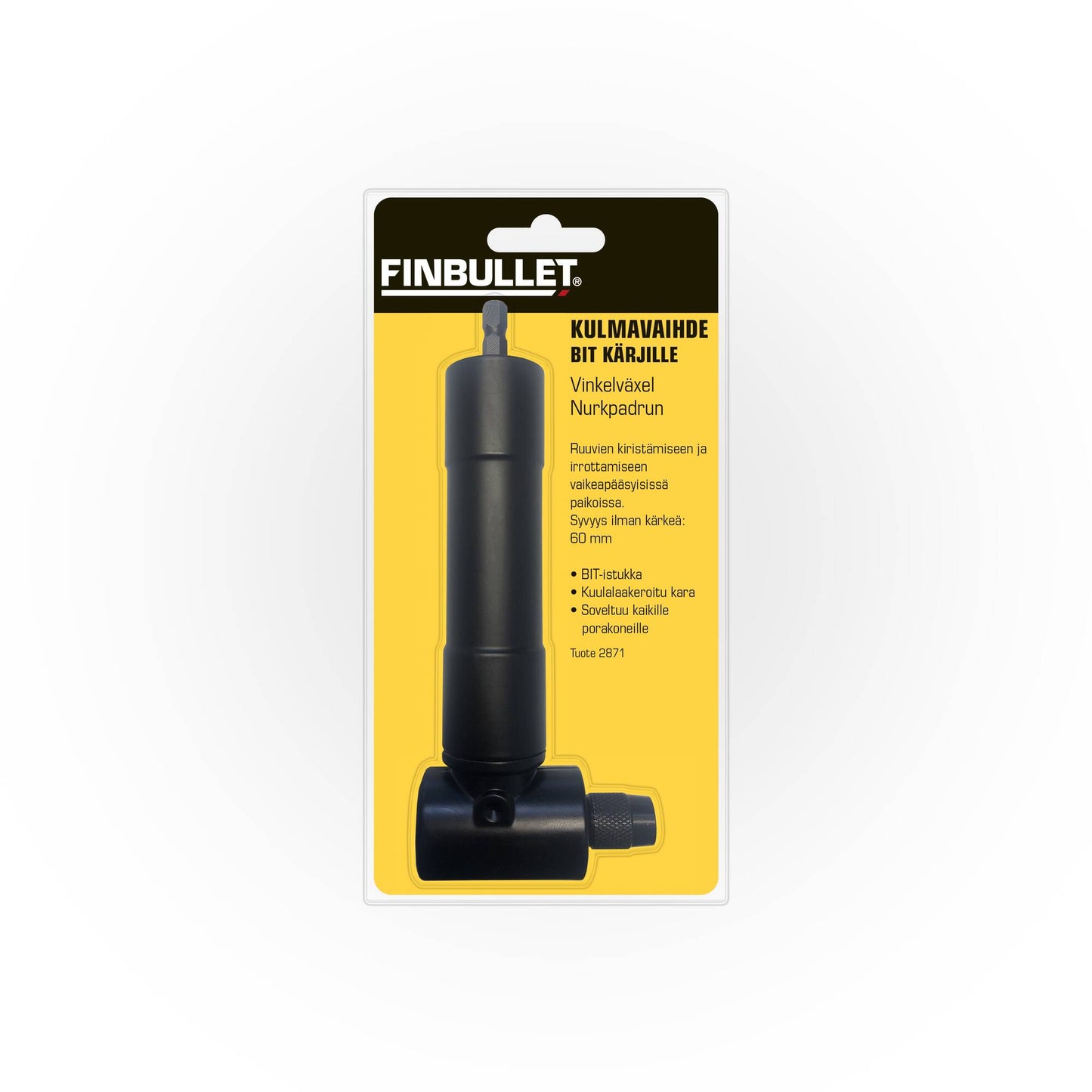 Finbullet Angle gear for 1/4" bit tips