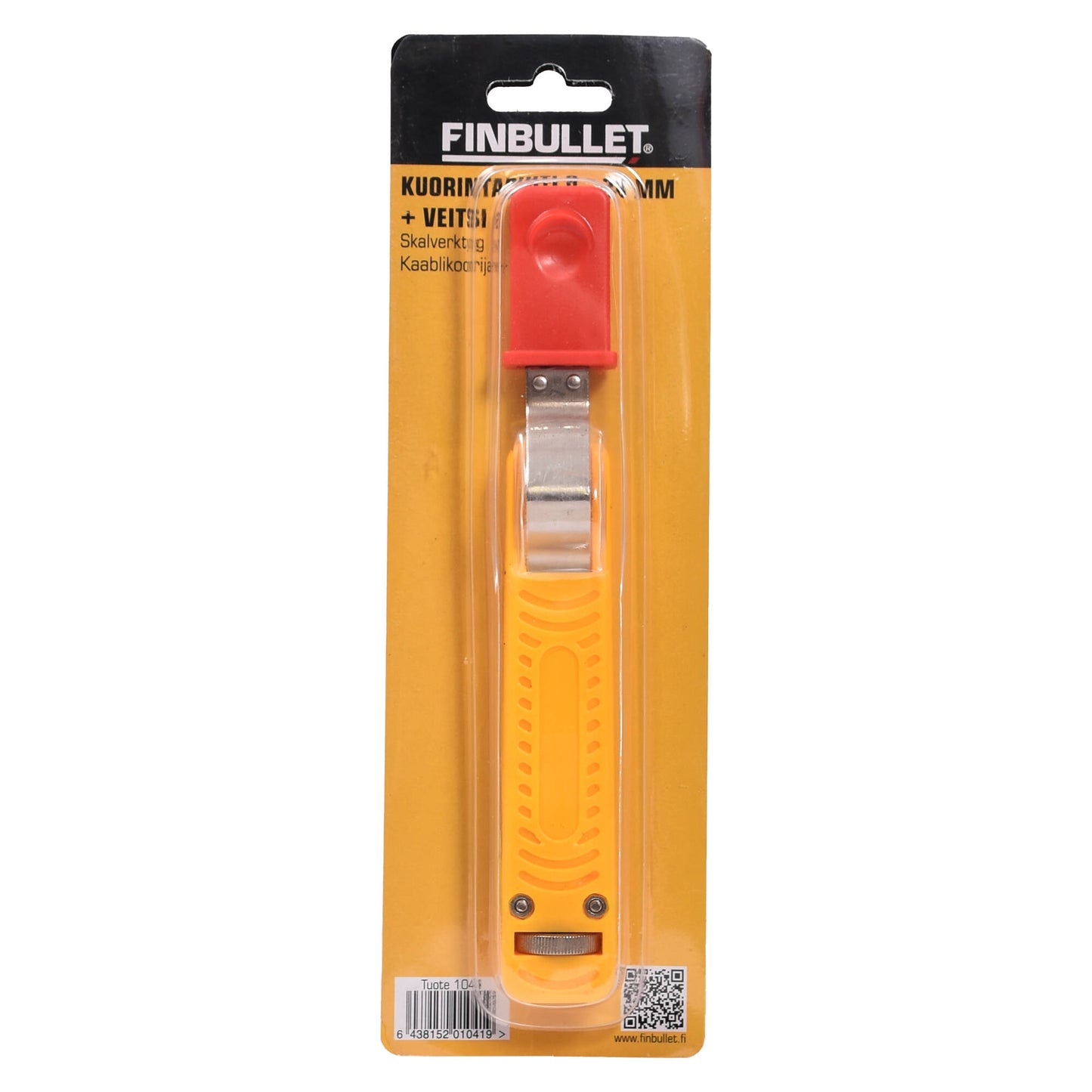 Finbullet Peeling pliers 8-28mm + knife