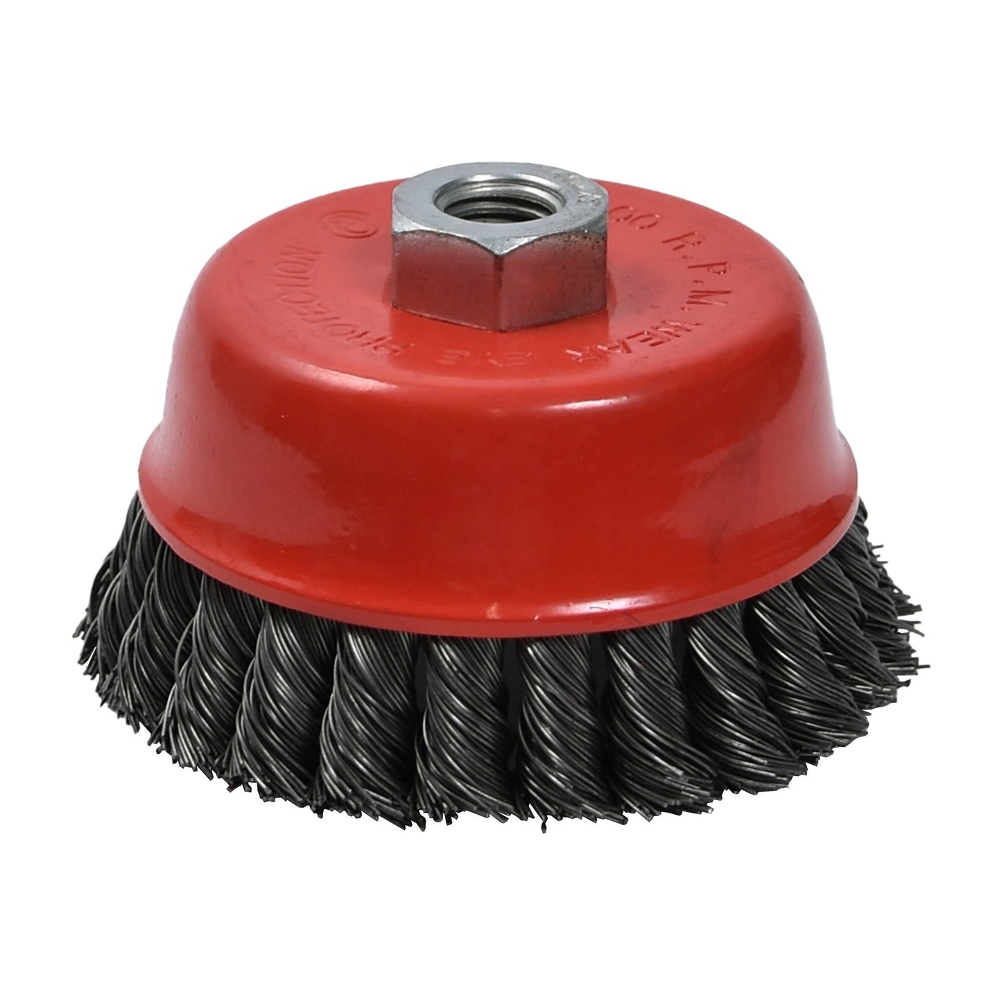 Finbullet cup brush for 100 mm angle grinder