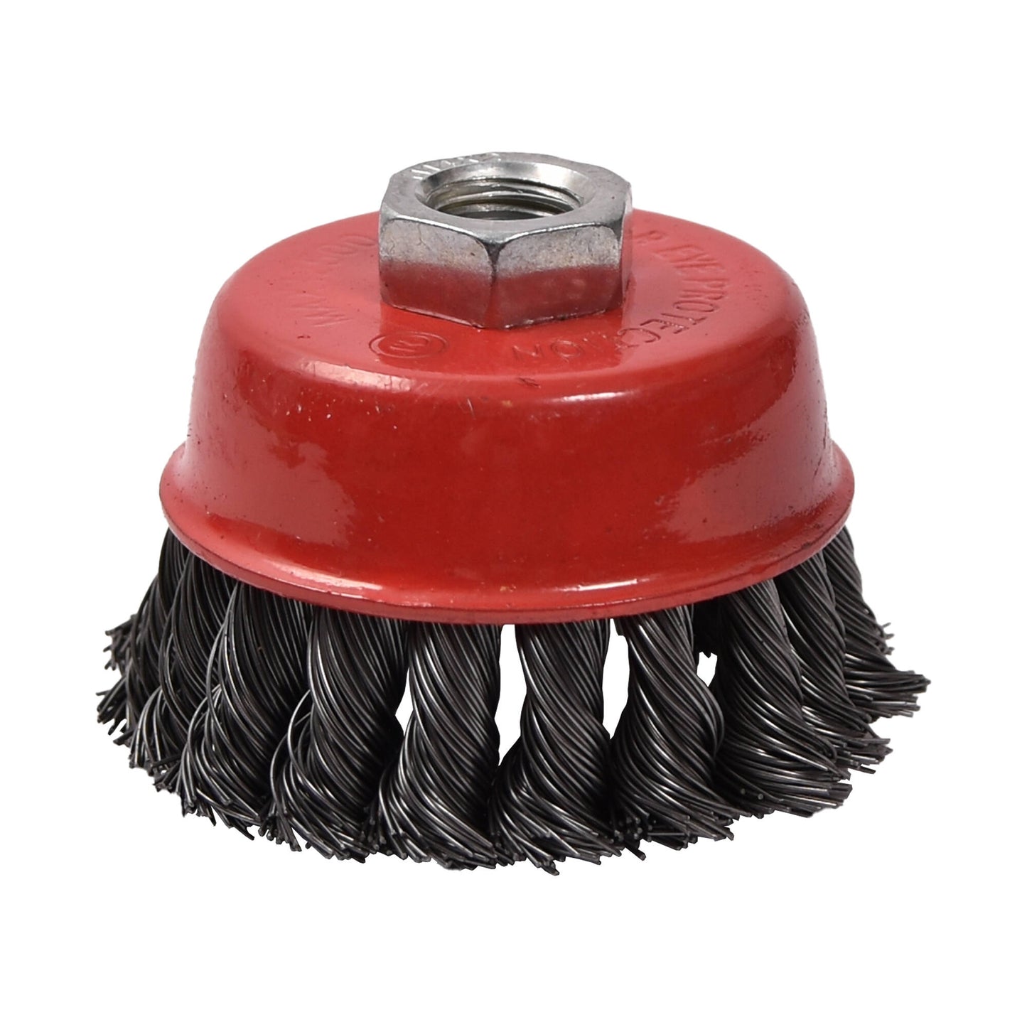 Finbullet cup brush for 75 mm angle grinder