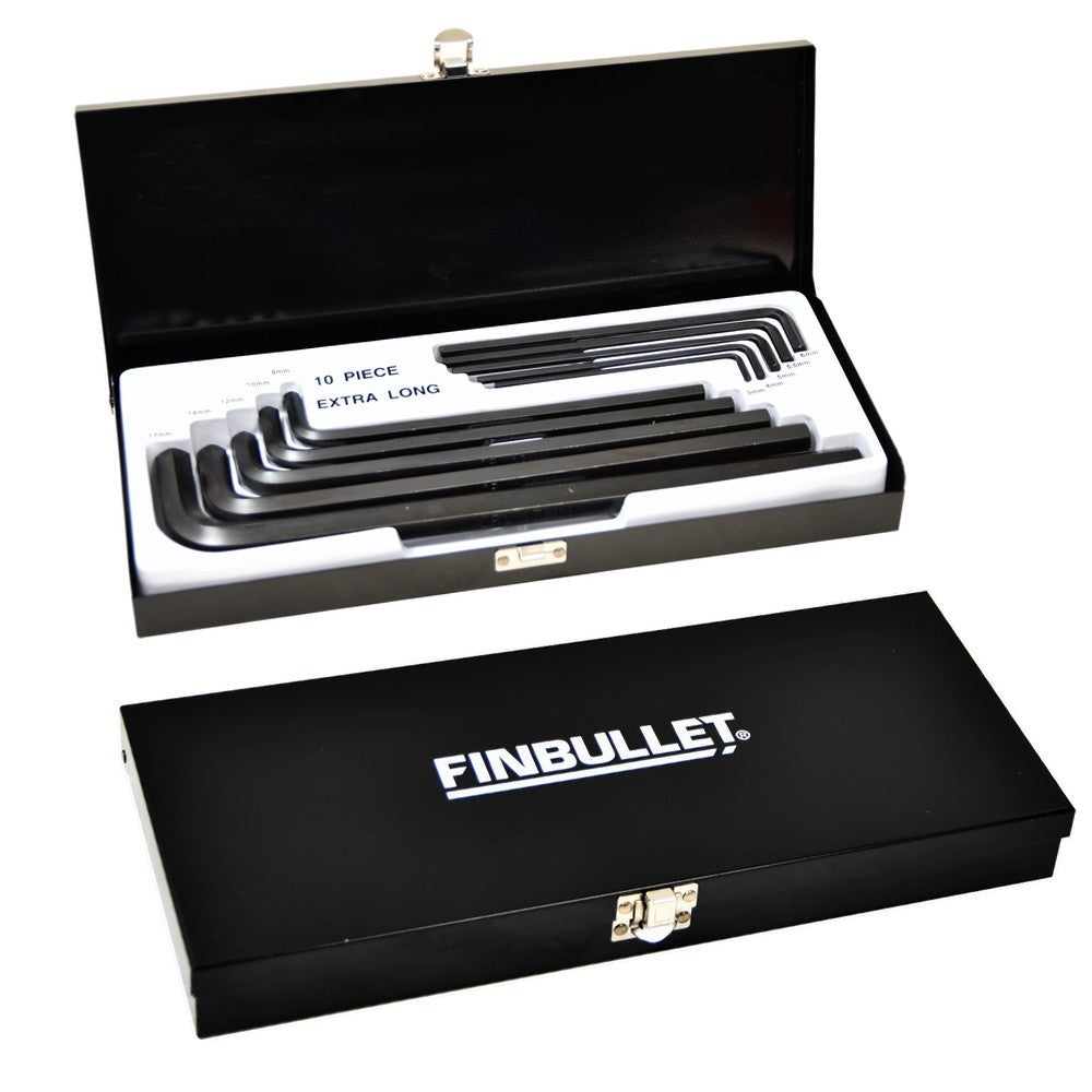 Finbullet Allen key set 10-piece 3-17mm