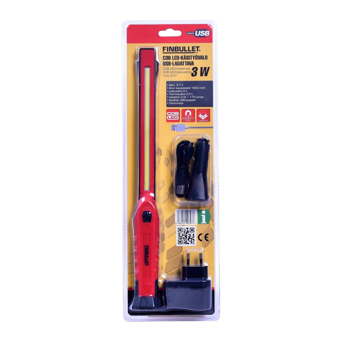 Finbullet Rechargeable LED Handicraft Light 3W