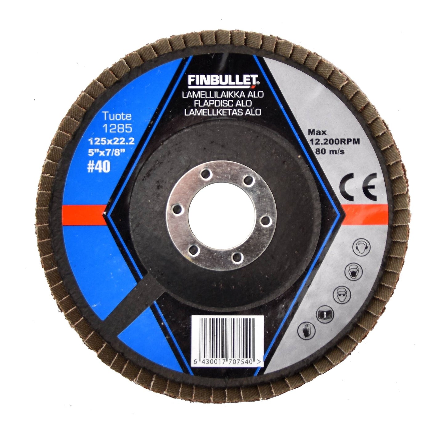 Finbullet Lamellilaikka 125mm K36