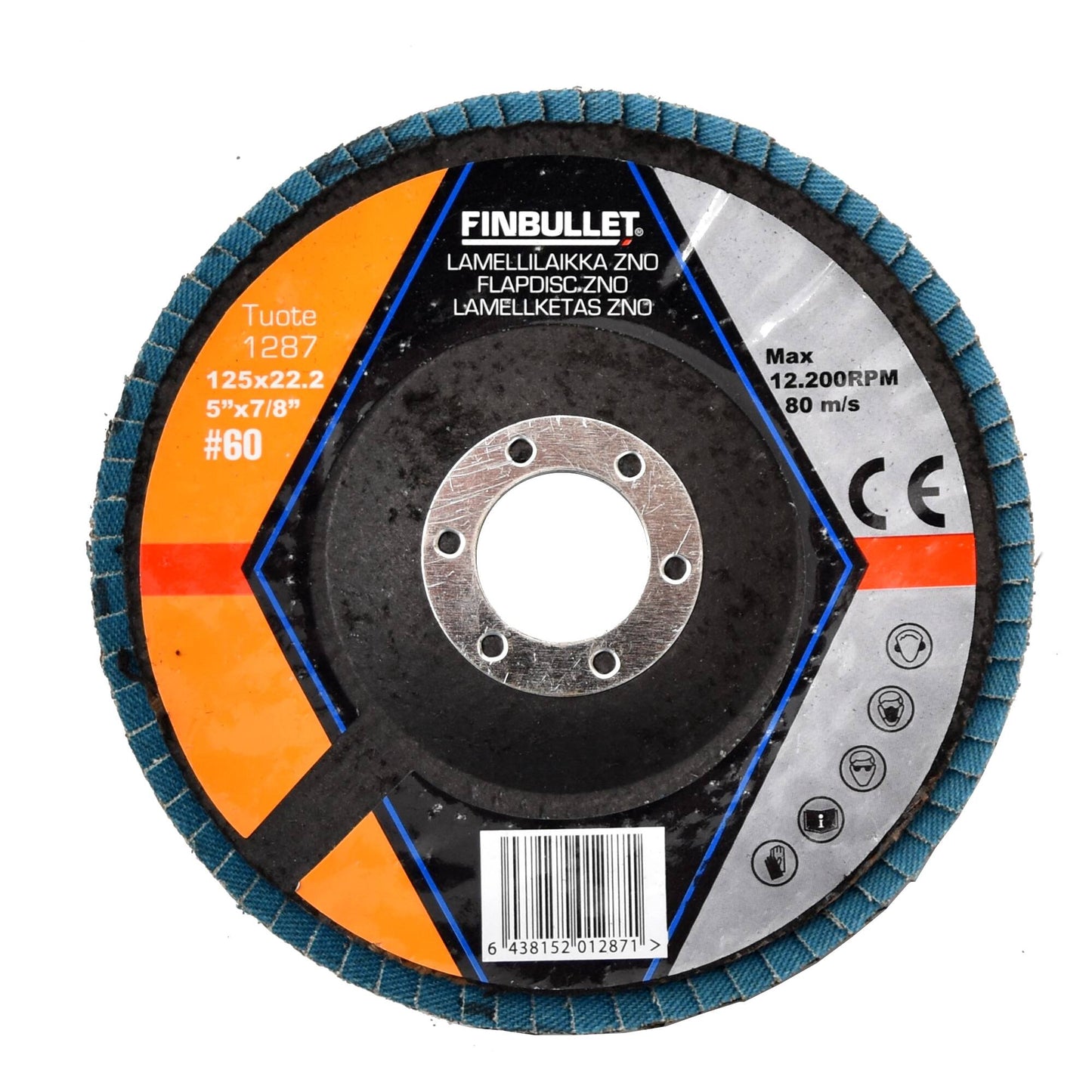 Finbullet Lamellilaikka 125mm Zircon 60