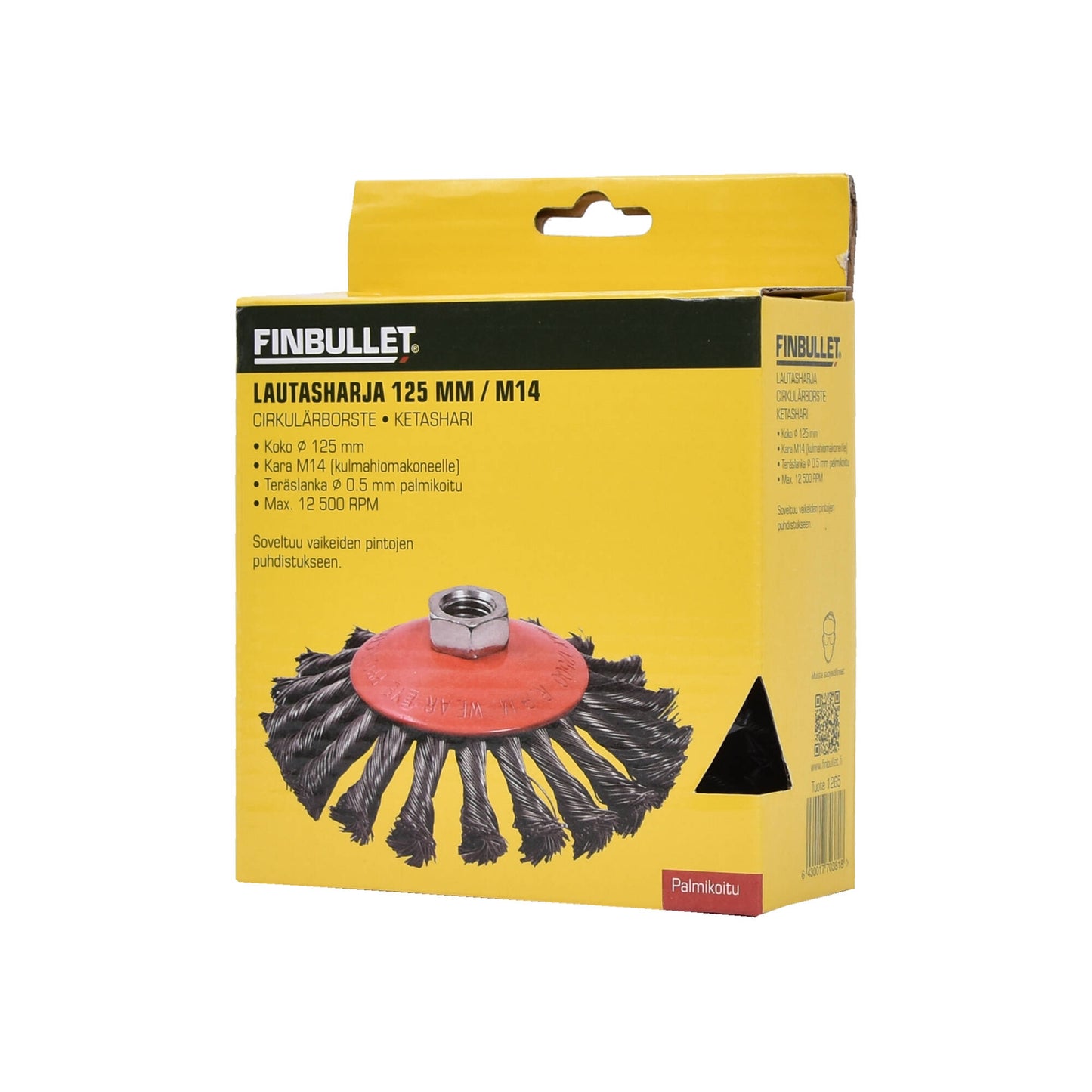 Finbullet Lautasharja 125mm M14