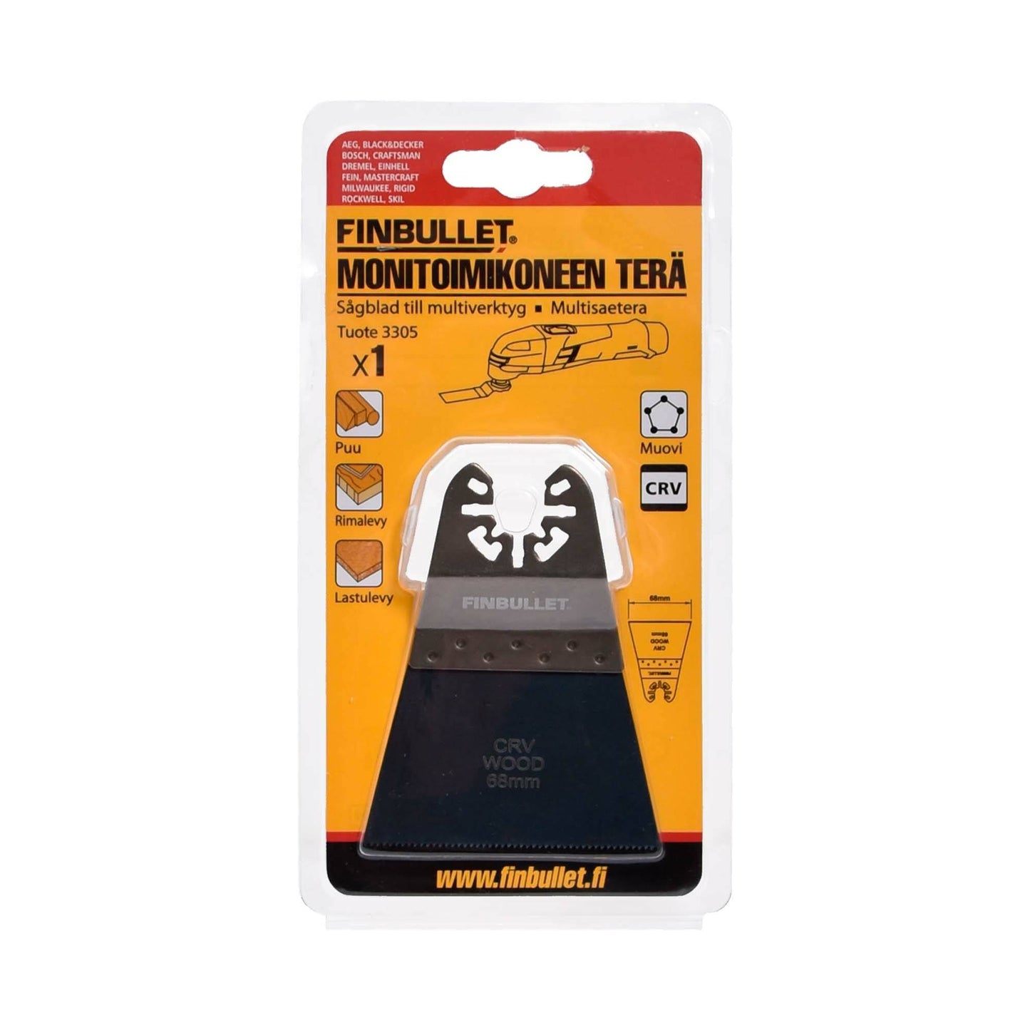 Finbullet Food processor blade 68mm