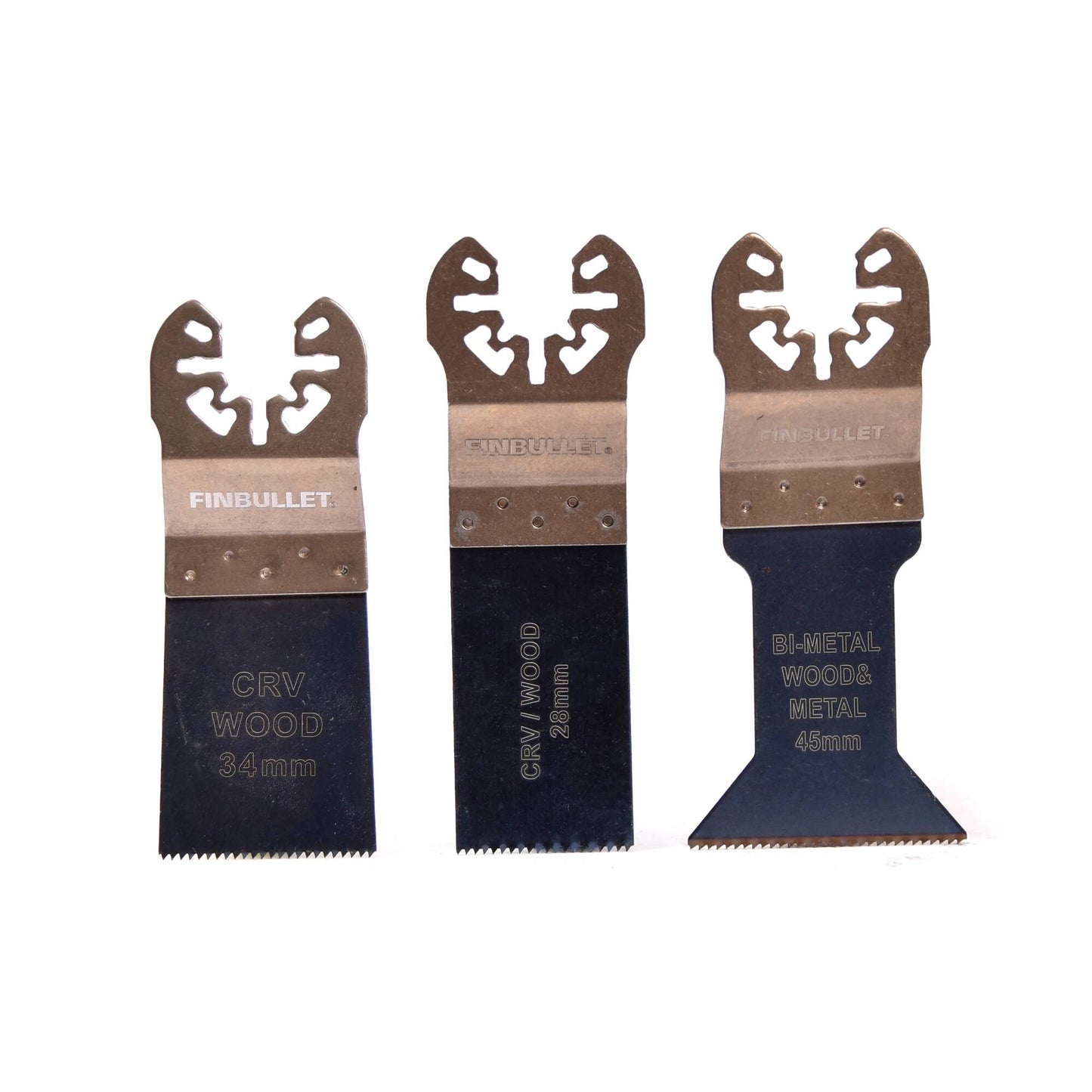 Finbullet Multi-function machine blade set 3-part