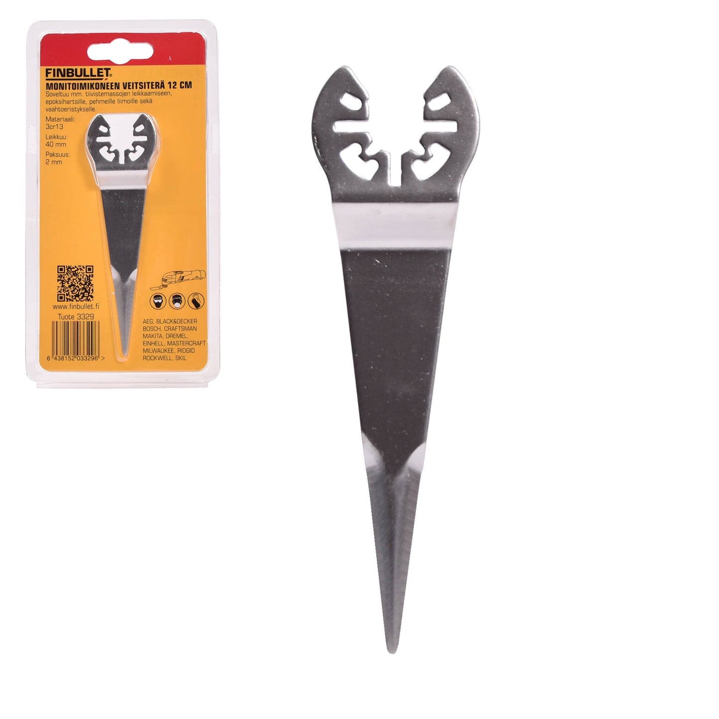 Finbullet Food processor knife blade 120mm