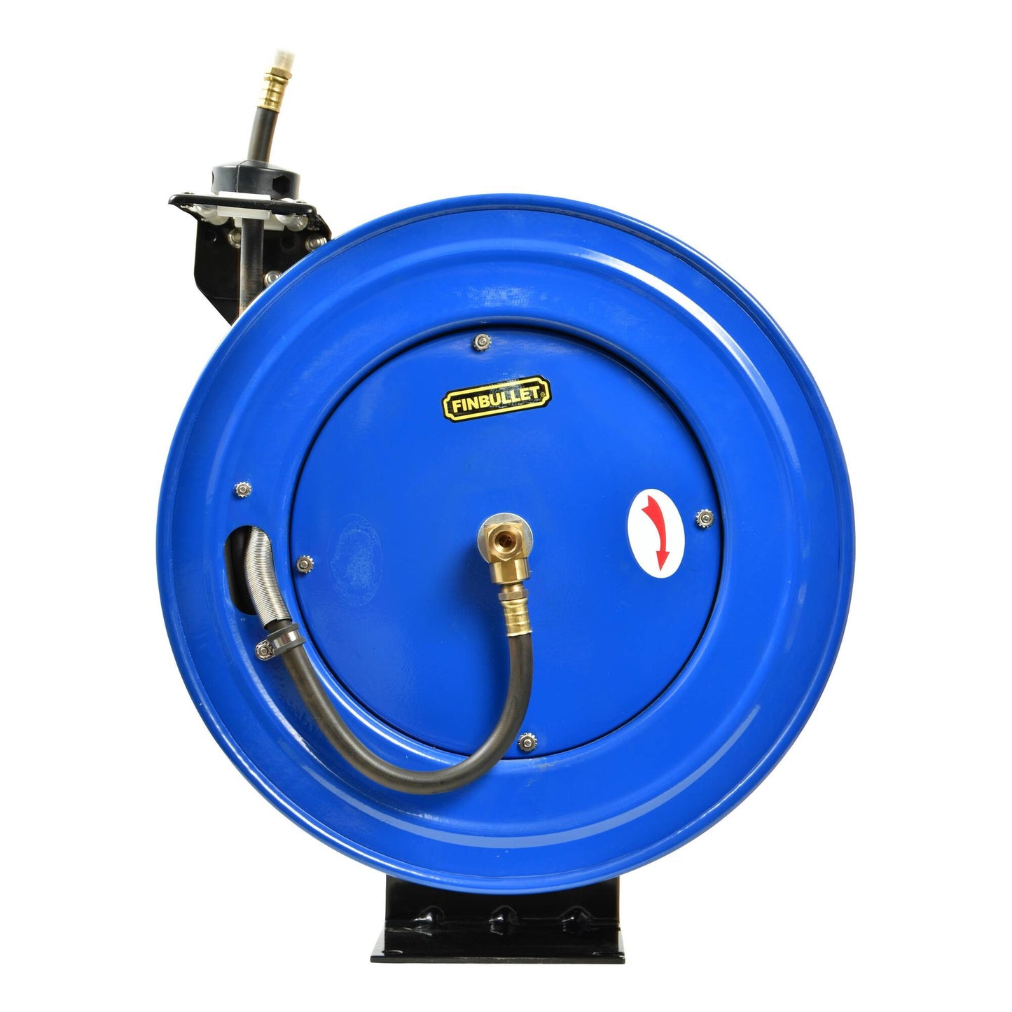 Finbullet Compressed air hose reel 15m 3/8" Rubber hose