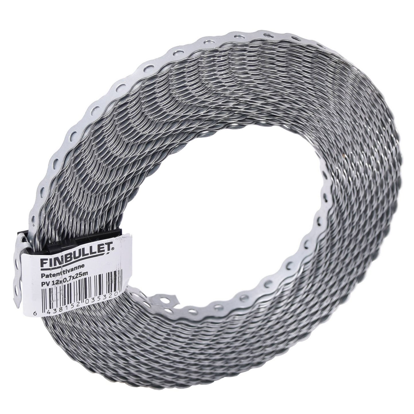 Finbullet Patenttivanne 12mm x 0,7mm x 25m