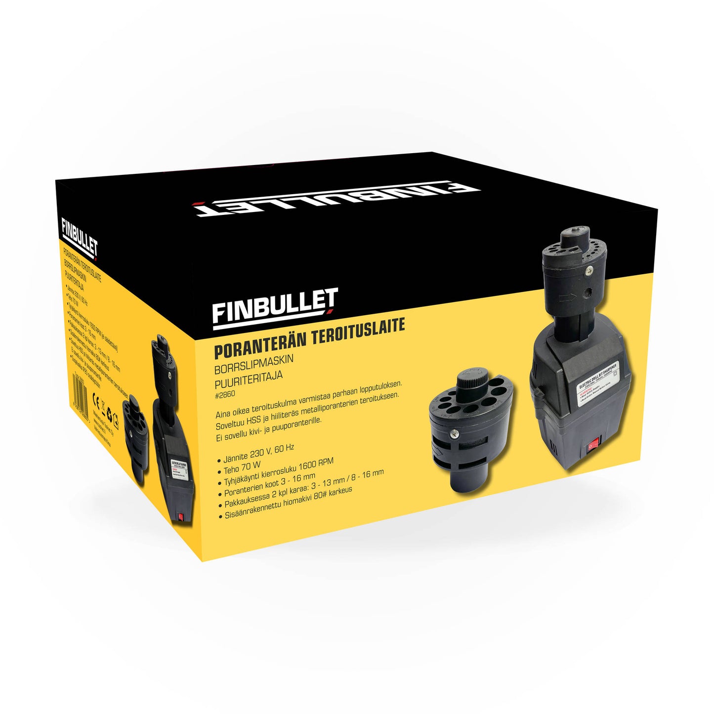 Finbullet Drill sharpener