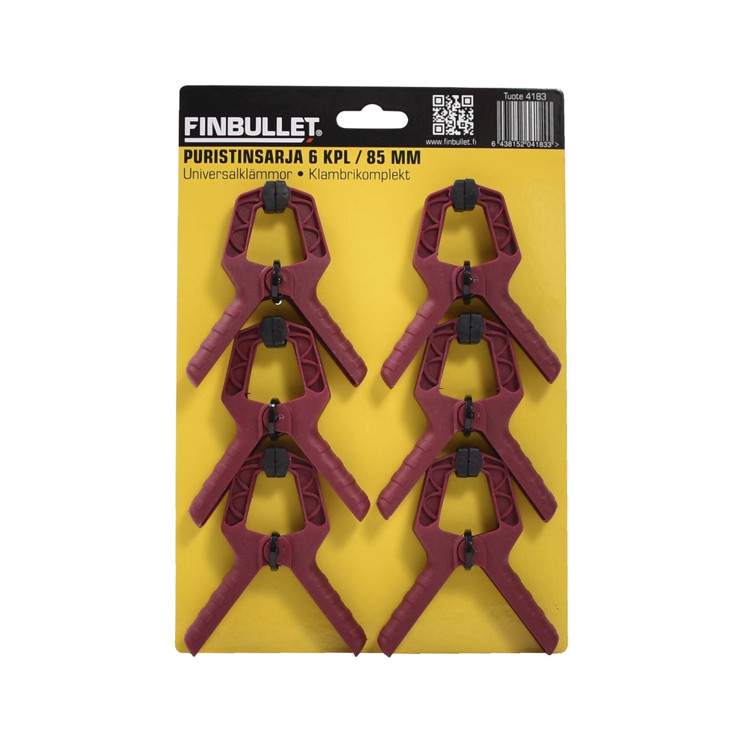 Finbullet Puristinsarja mini 6kpl, 85mm