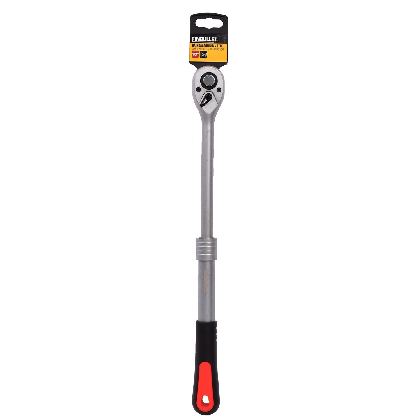 Finbullet Räikkäväännin teleskooppivarrella 1/2" Cr-V