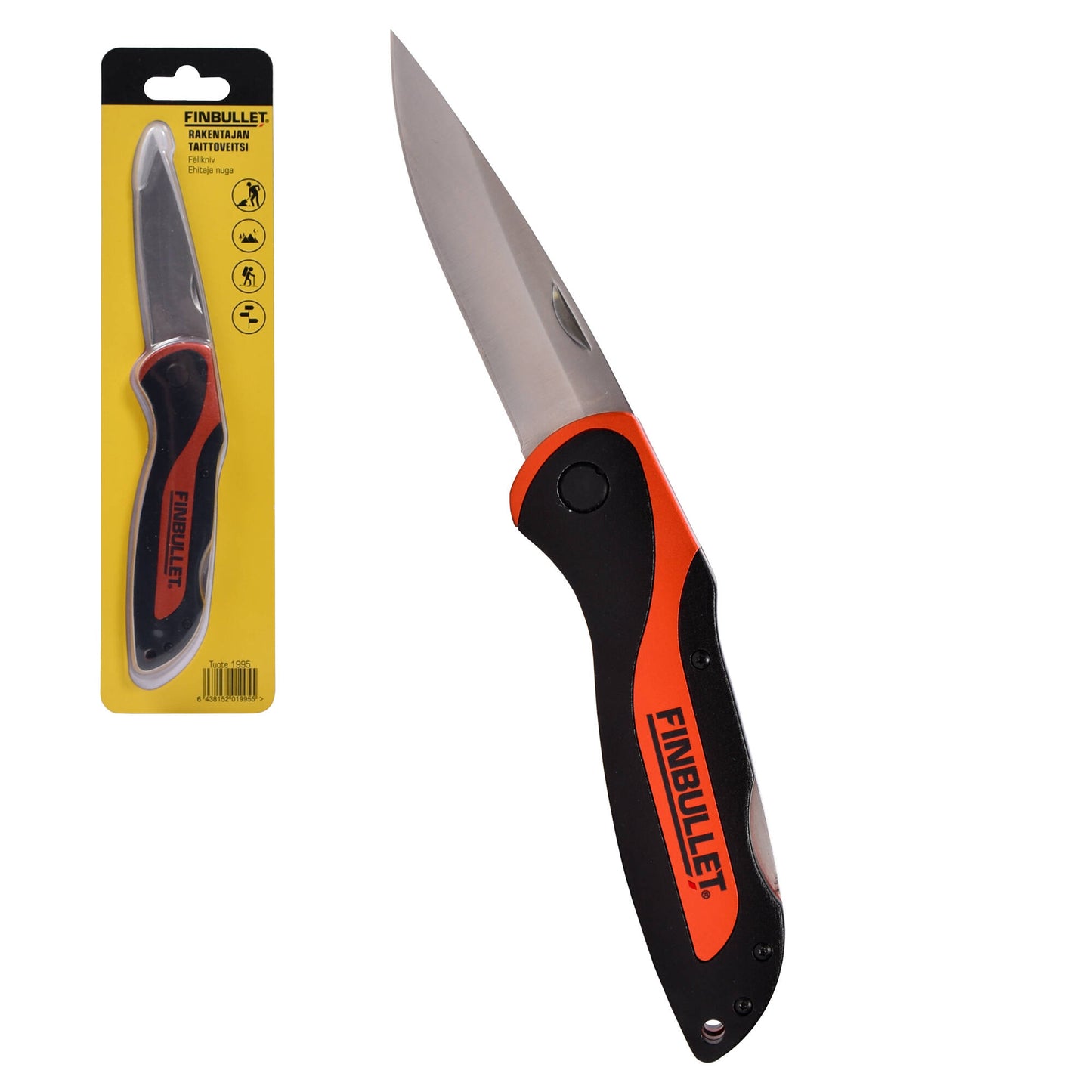 Finbullet Builder's folding knife 220 mm.
