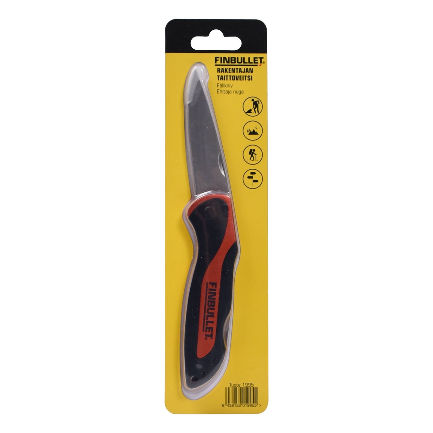 Finbullet Builder's folding knife 220 mm.