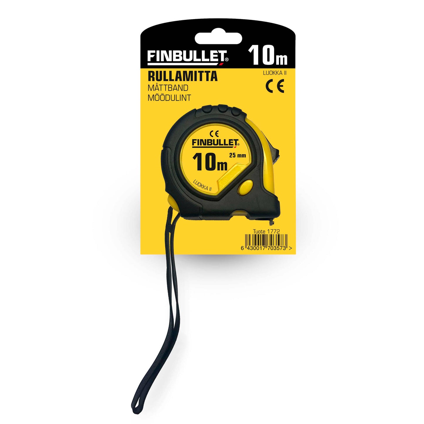 Finbullet Roll size 10 mx 25 mm