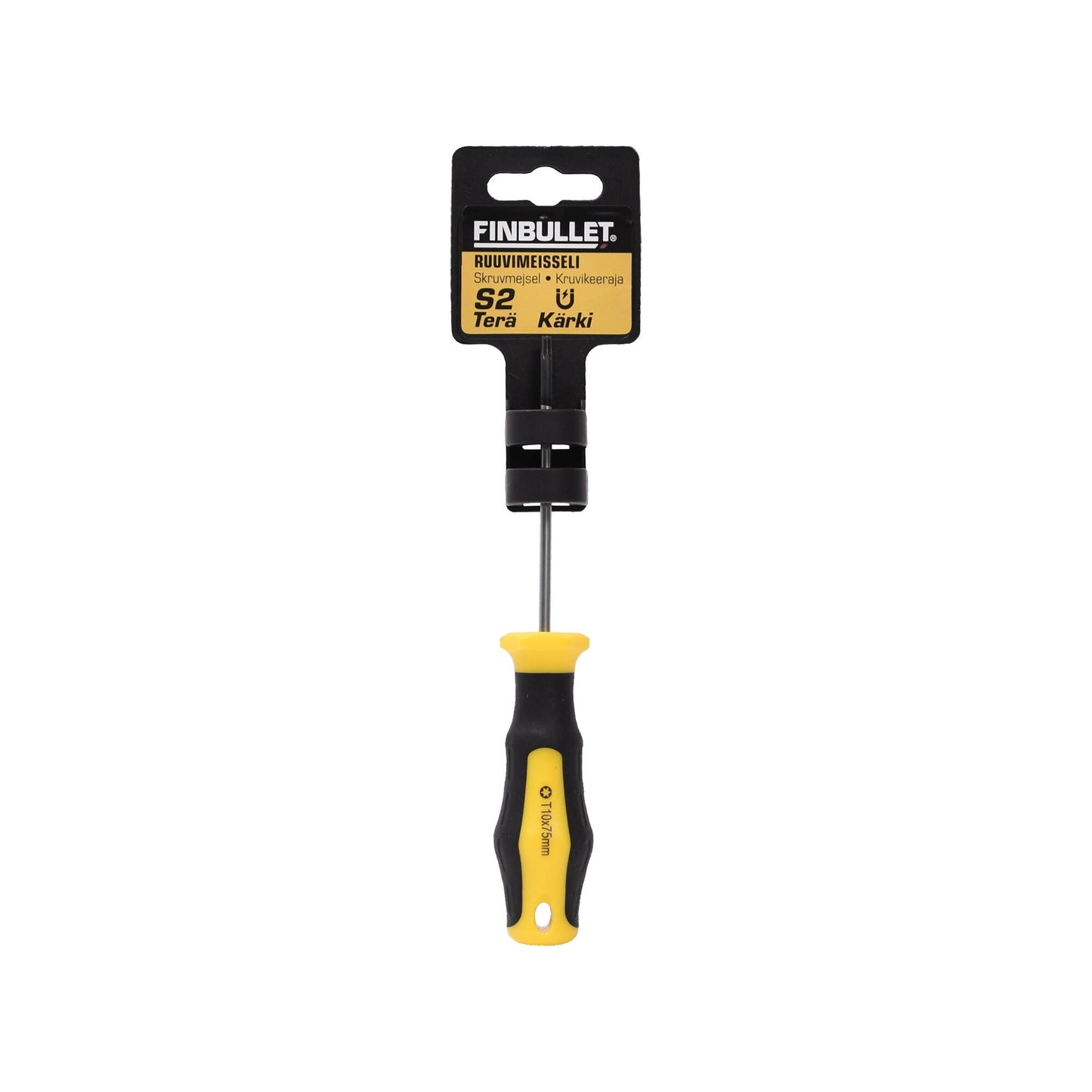 Finbullet Screwdriver T 10mm x 75mm