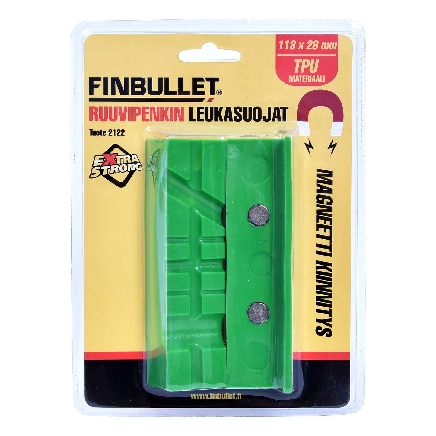 Finbullet Ruuvipenkin leukasuojat