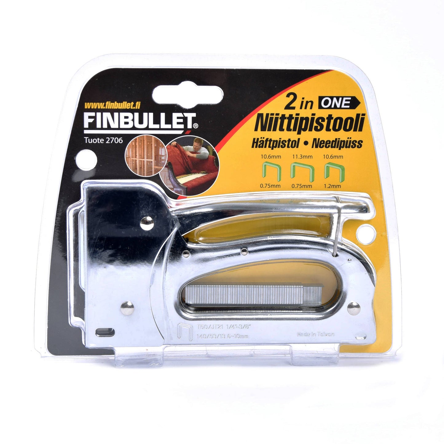Finbullet Single Nailer 13/53/140 for rivets