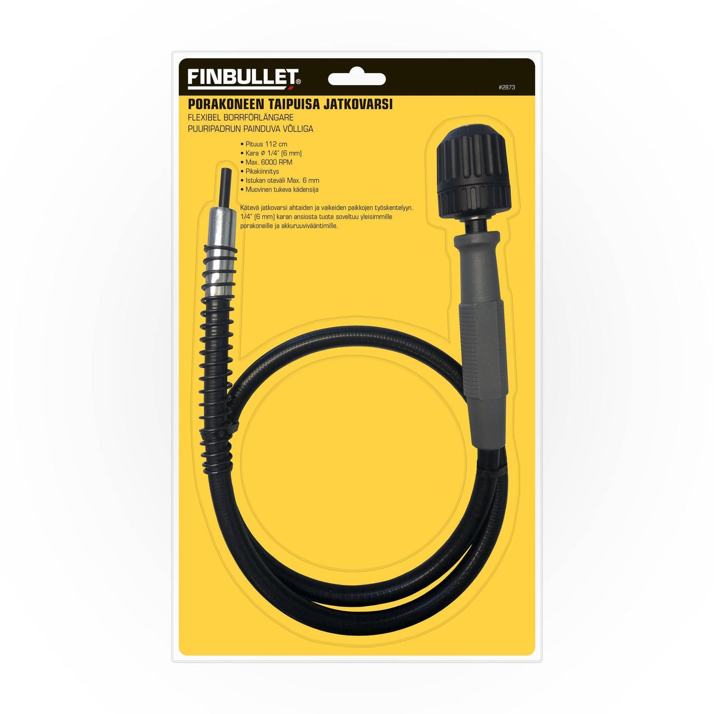 Finbullet Spiral extension 110 cm