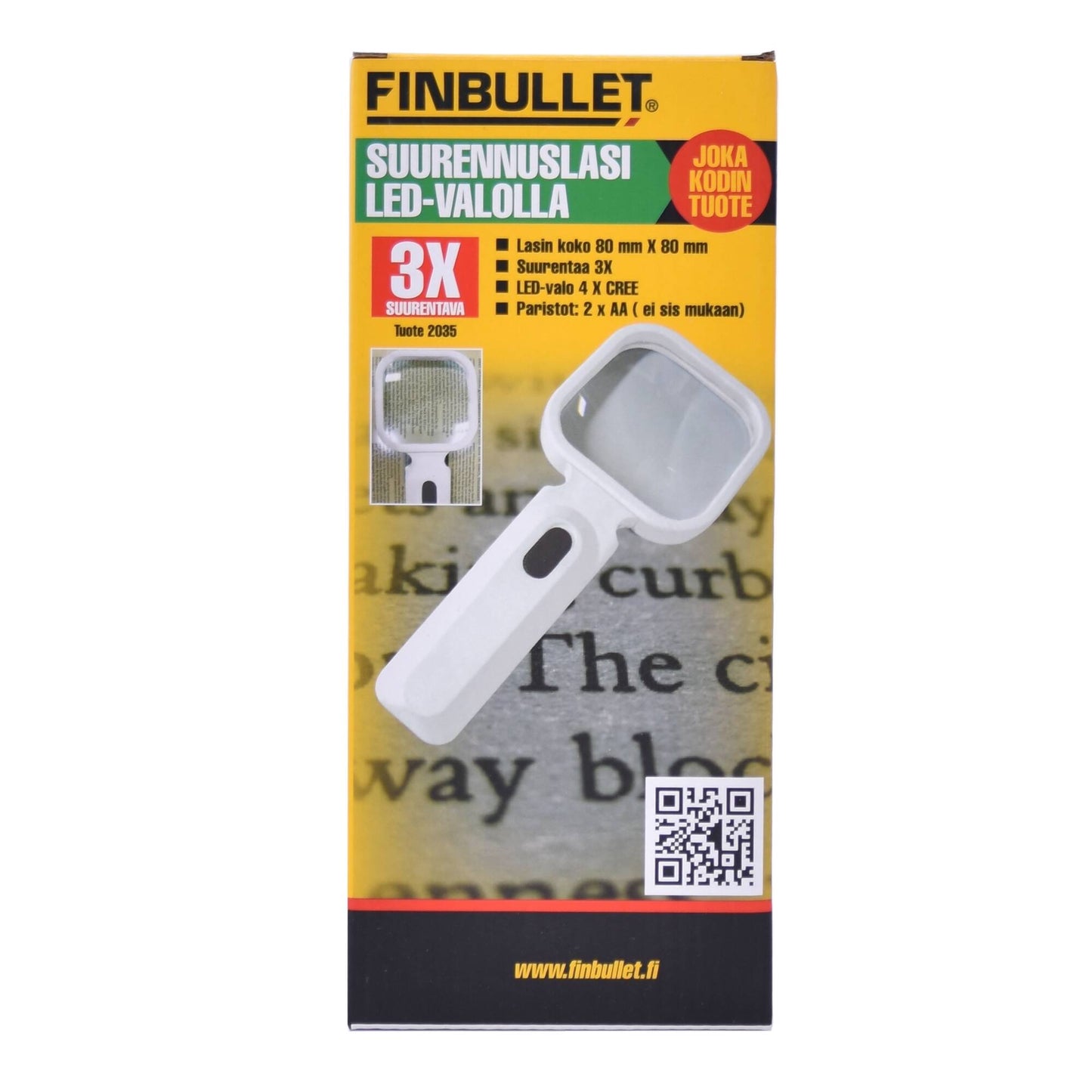 Finbullet Magnifying glass LED light