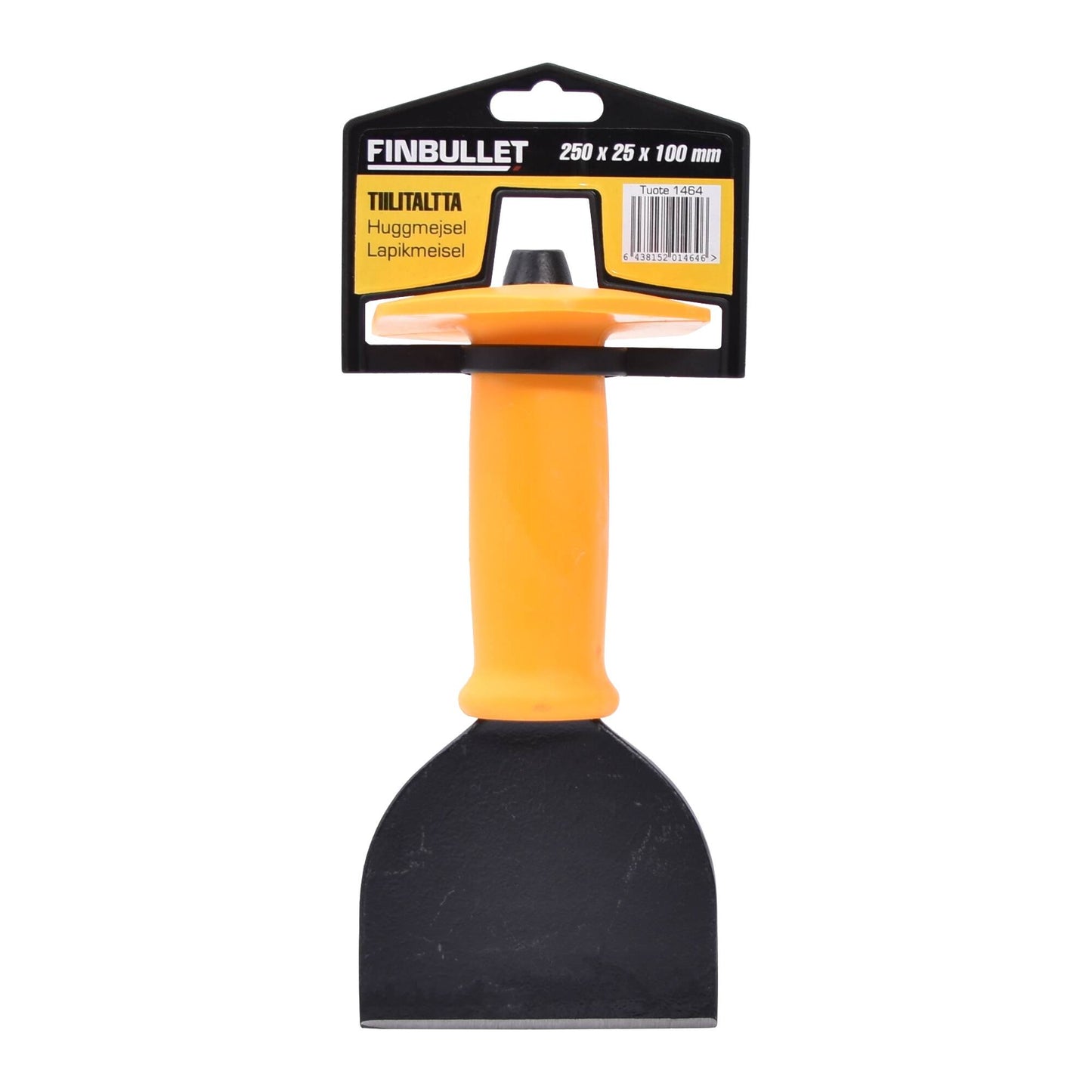 Finbullet Brick chisel with rubber handle 250x25x100mm