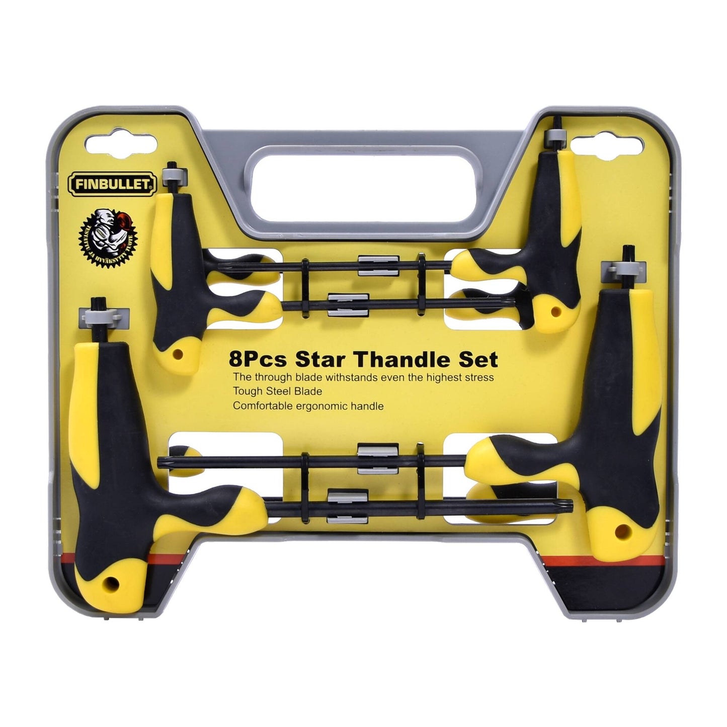 Finbullet Torx wrench set T-handle 8-piece