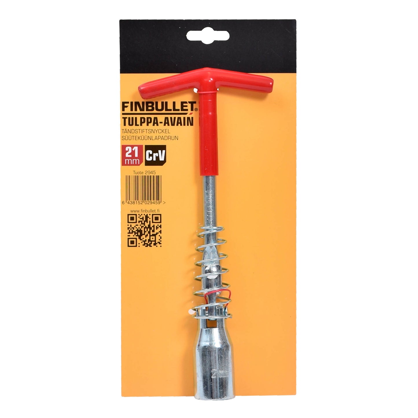 Finbullet Plug wrench with T-handle 21mm