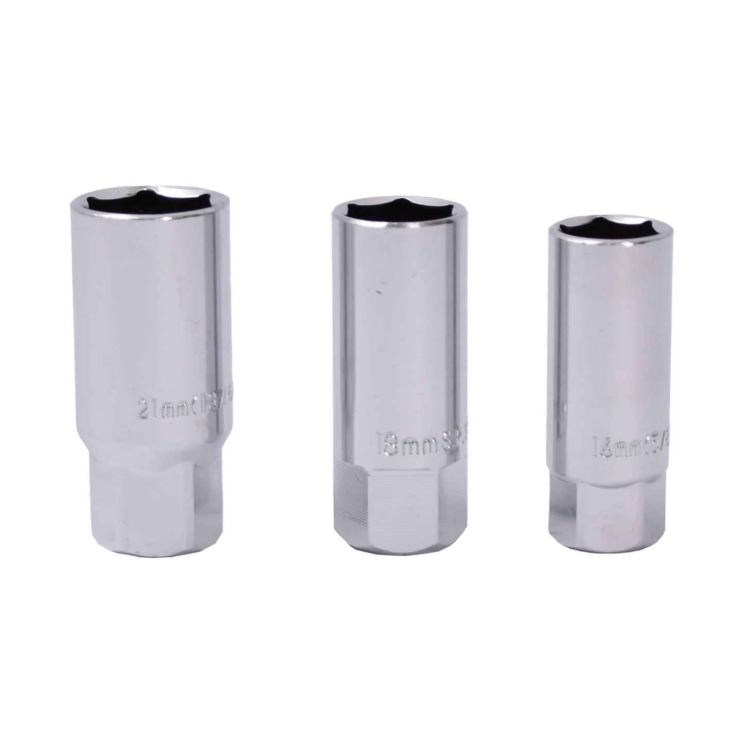 Finbullet Plug socket set 3/8" Cr-V
