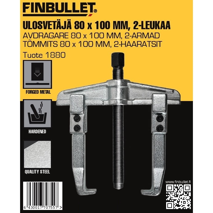 Finbullet Extractor 2-Jaw 80x100mm