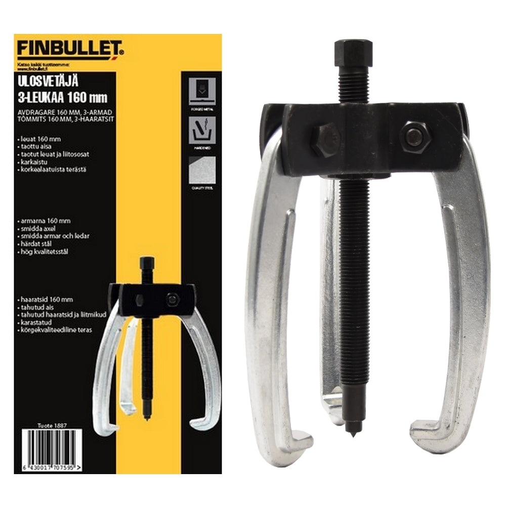 Finbullet Extractor 3-Jaw 160mm