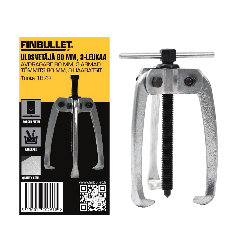 Finbullet Extractor 3-Jaw 80mm