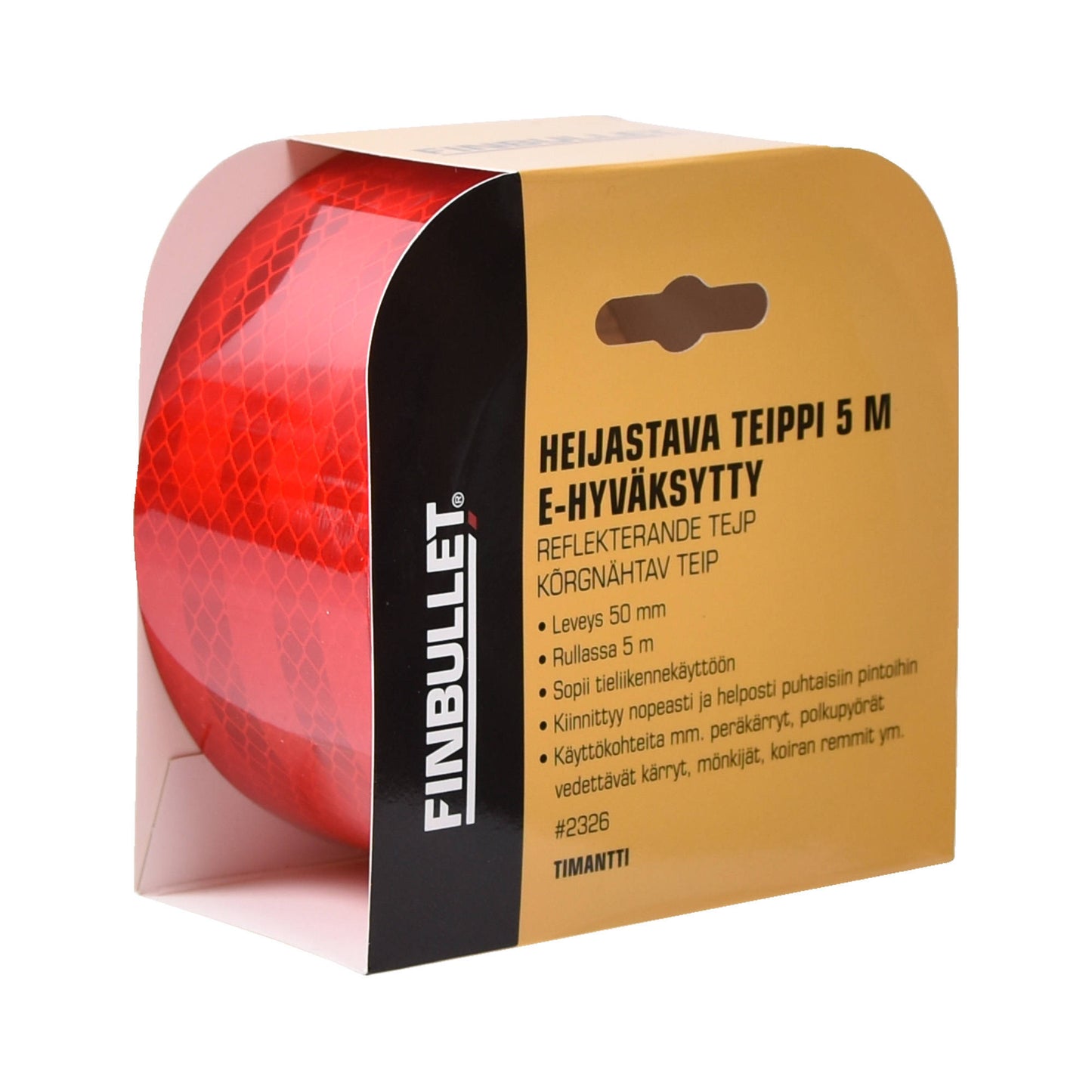 Reflective tape 50 mm x 5 m E-approved