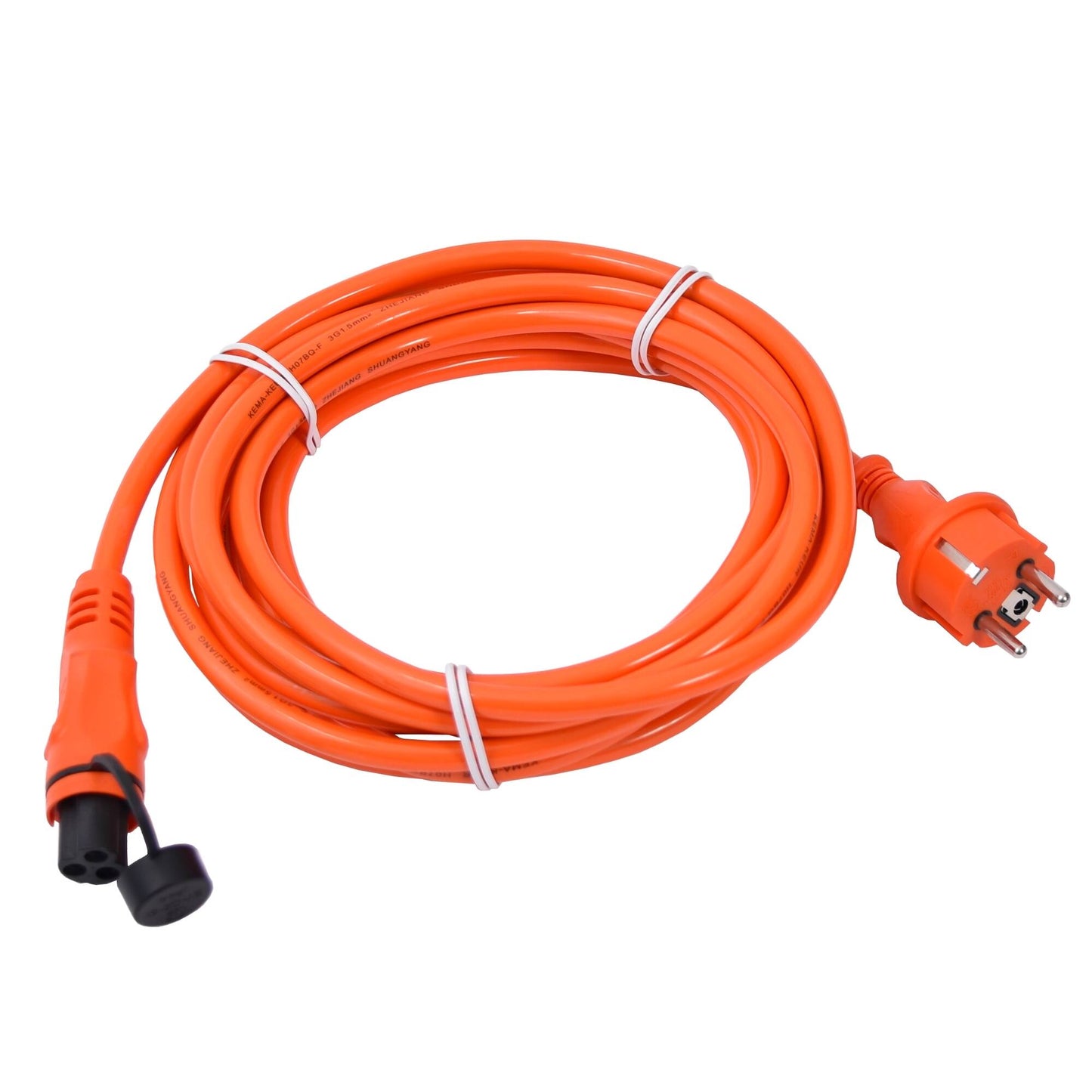 Kempten Block heater cable 5 m orange