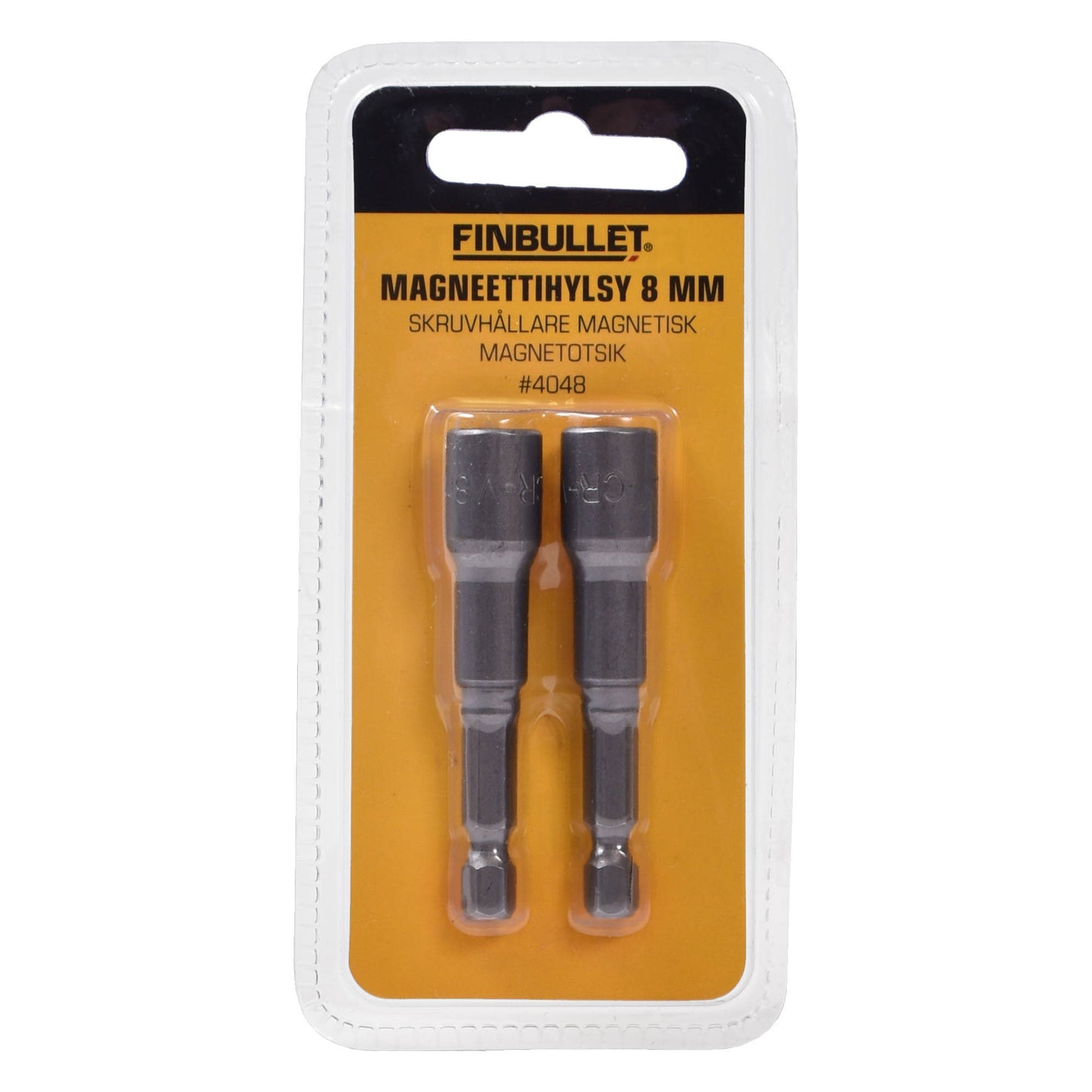 MAGNETIC SOCKET 65mm 8mm 1/4" 2PCS